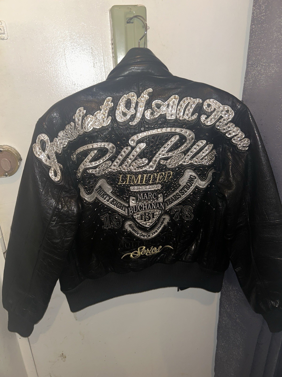 PELLE PELLE GREATEST OF ALL TIMES MARC BUCHANAN LIMITED, EDITION 1978 JACKET