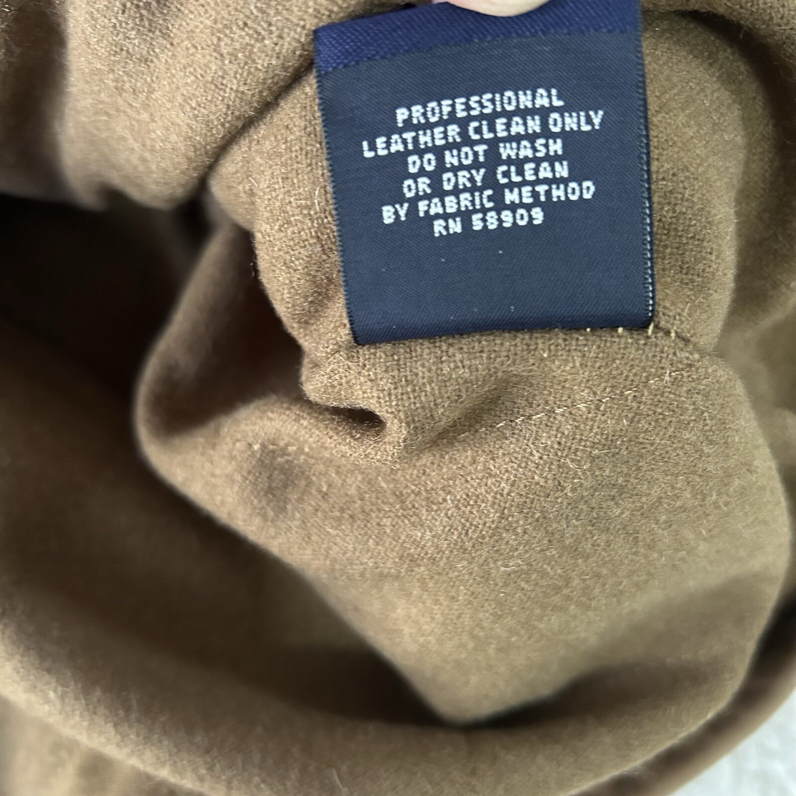 Turnbury Suede Leather Coat Mens Size Large Brown Insulated Button Zipper NEW