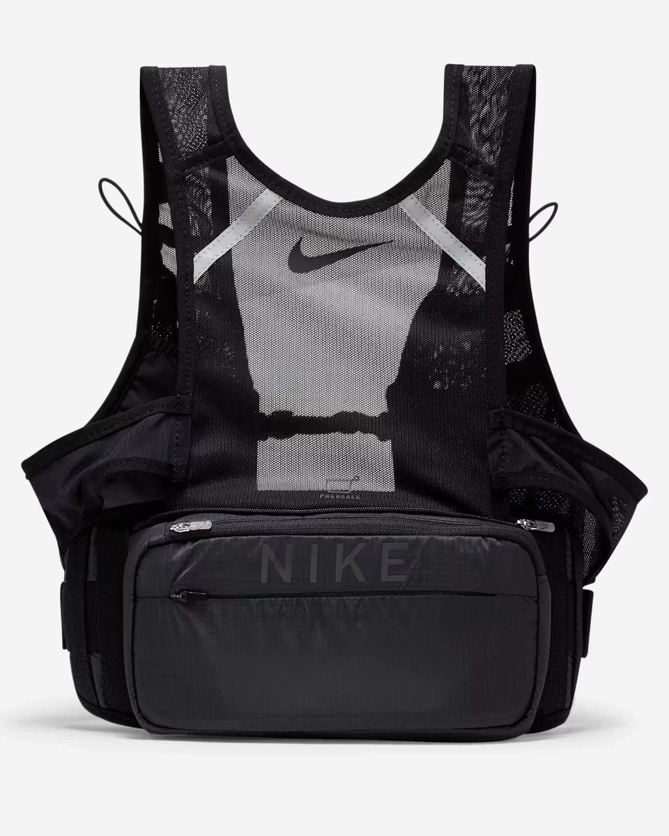 Nike Transform Packable Running Vest Black N1002042-013 SMALL/MEDIUM NWT