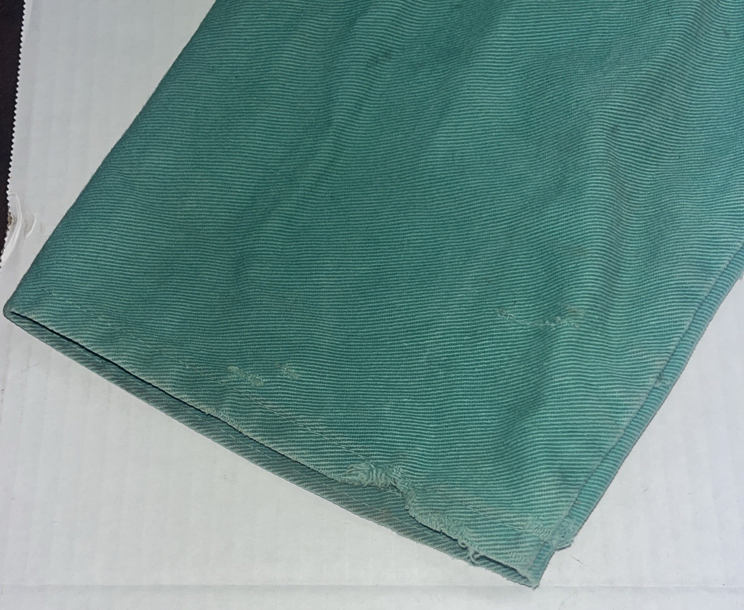 Vintage French Jacket Adult Men’s XL Green Chore Workwear Utility Canvas Foundry