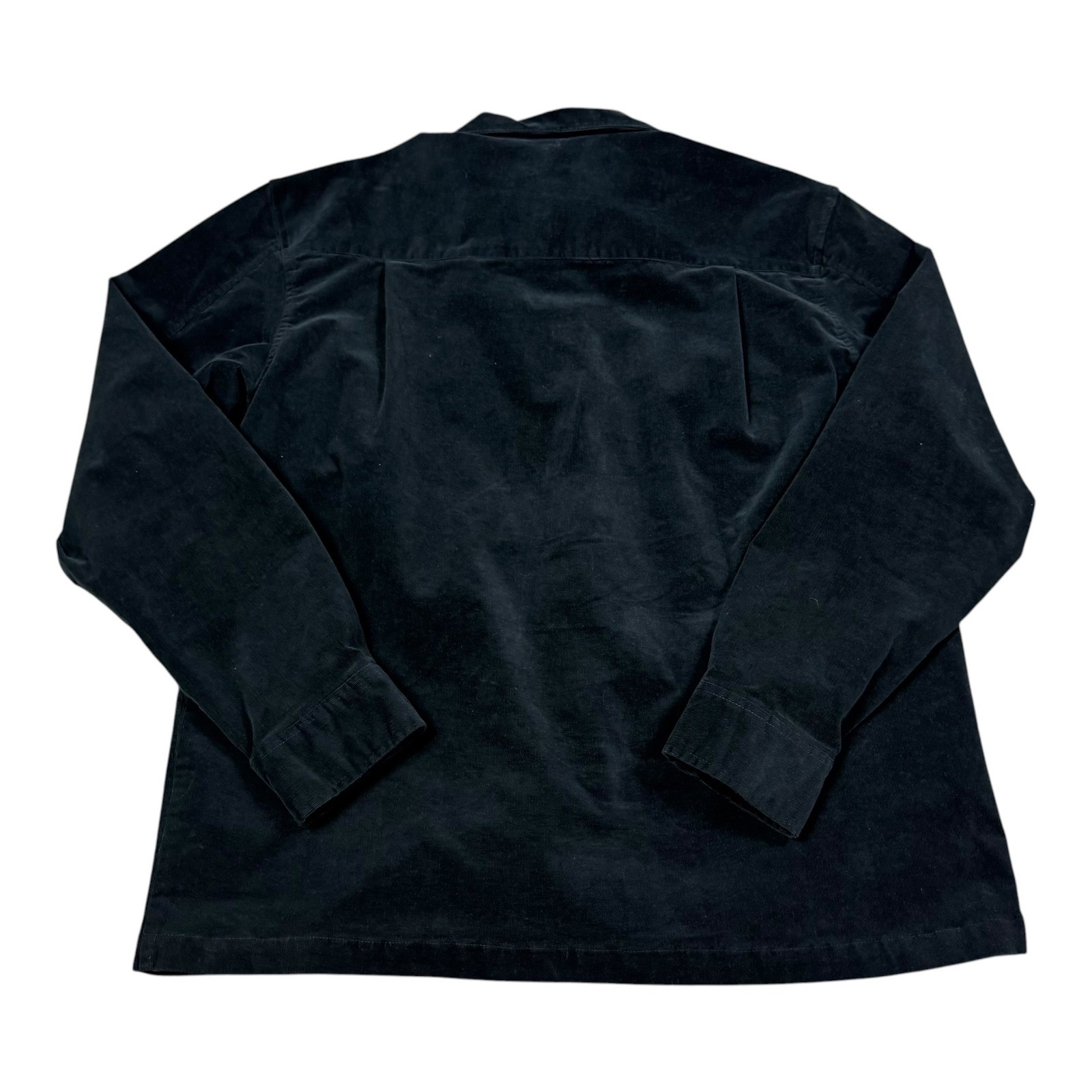 …LOST Cotton Spandex Black Corduroy Button Down Jacket Men’s XL