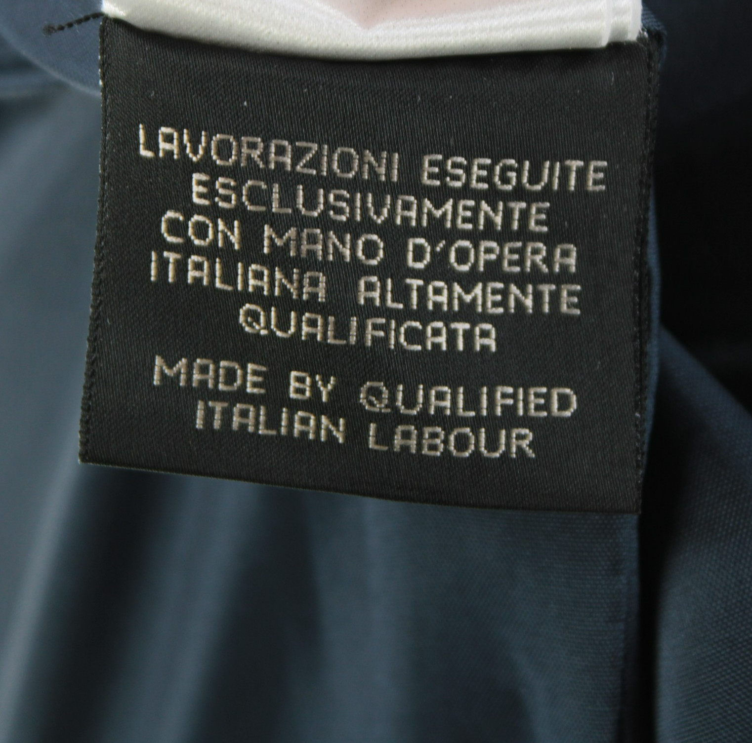 Di Bello NWD 100% Leather Full Zip Jacket Size 58 (3XL US) In Solid Dark Blue