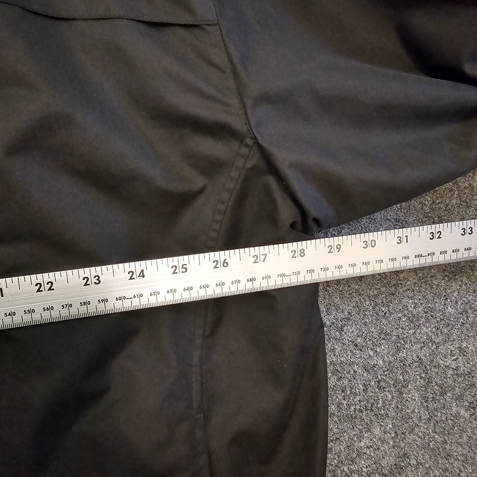 NRA Tactical Jacket Men’s 3XL Black Full Zip Windbreaker Outdoor Coat Polyester