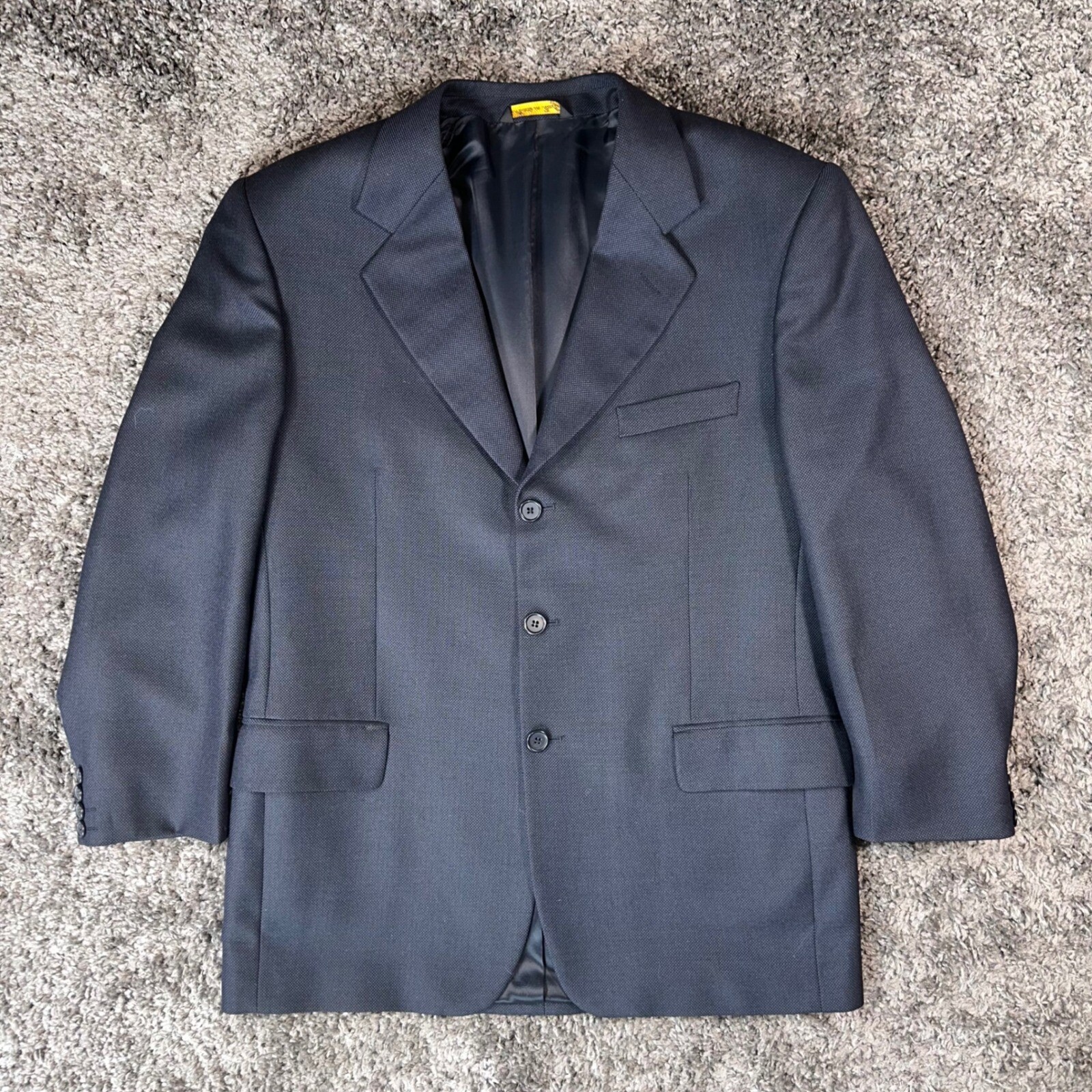 Giorgio Valentino Blazer Super 100 Wool Sport Coat Business Career Size 50