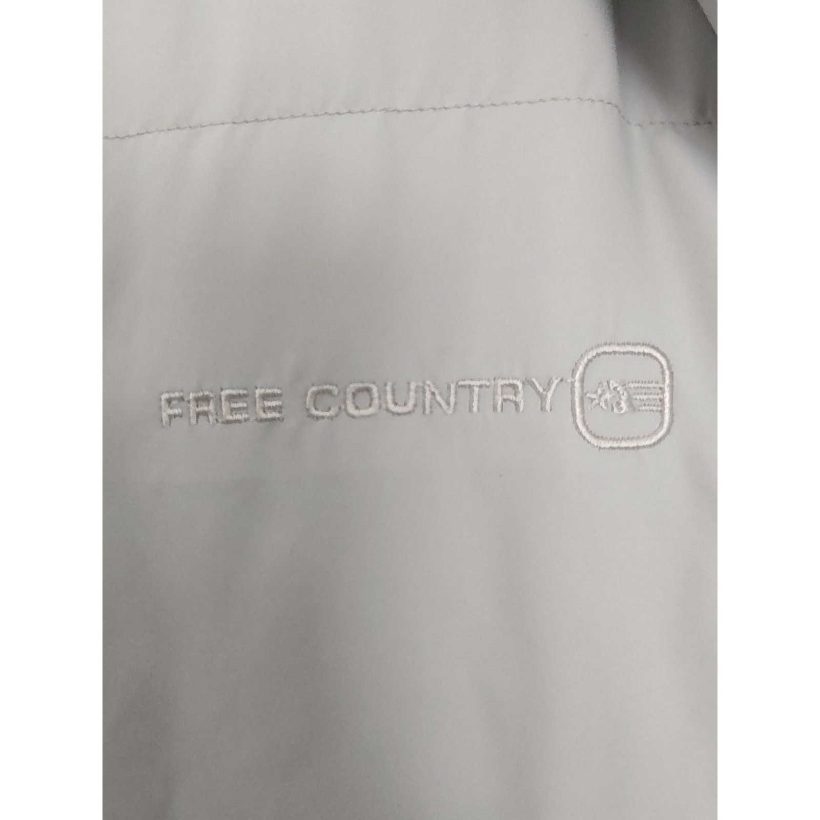 Free Country, Unisex Adults Puffer Vest Light Gray Medium Minor Damage Picture 7