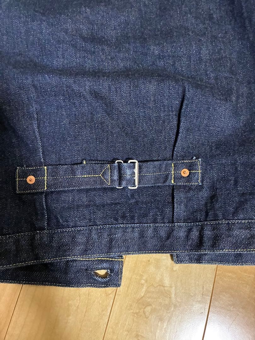 Cane Creek One Piece of Rock 1st War Model Denim Jacket Indigo L