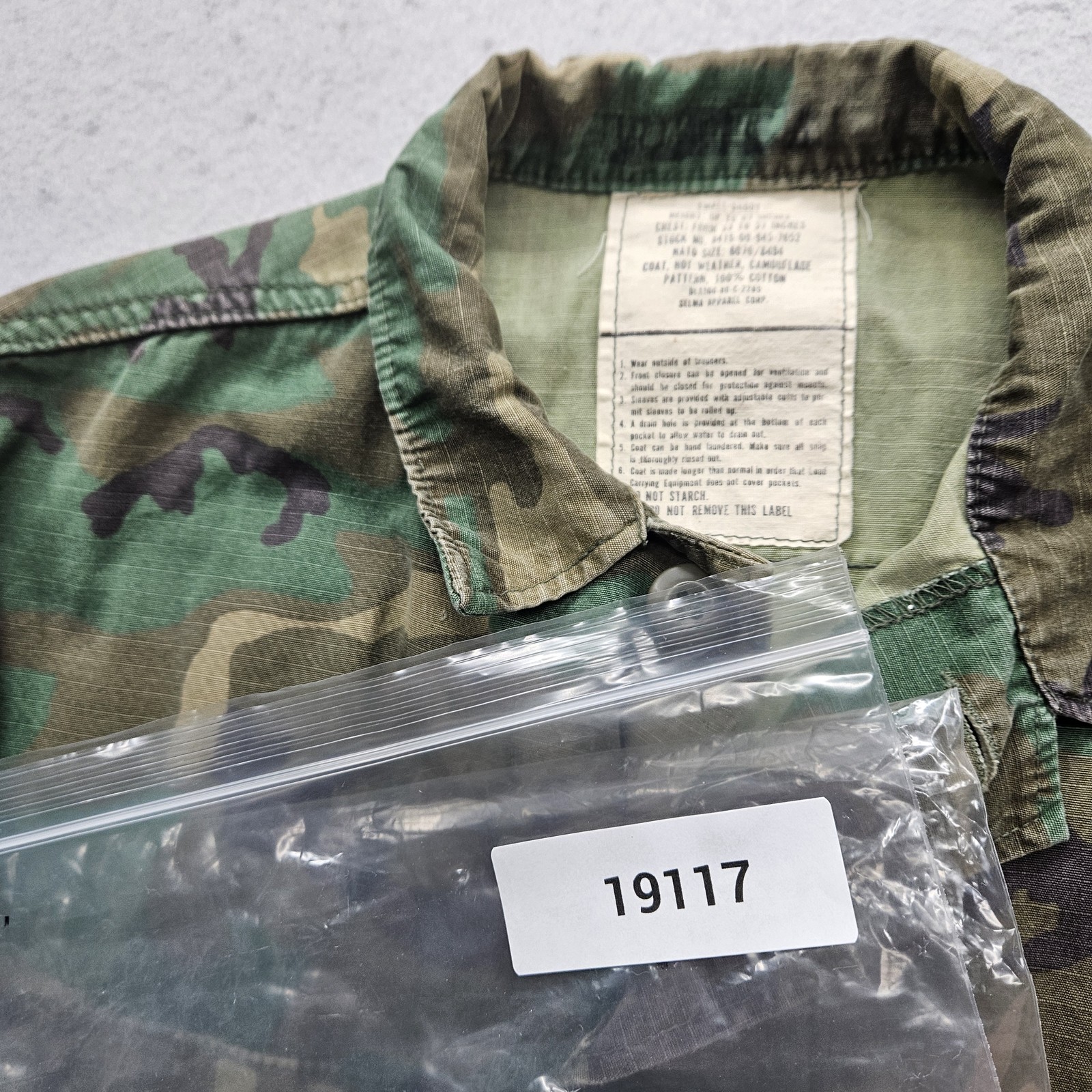 USMC United States Marines Selma Men’s Small Camouflage Military Jacket