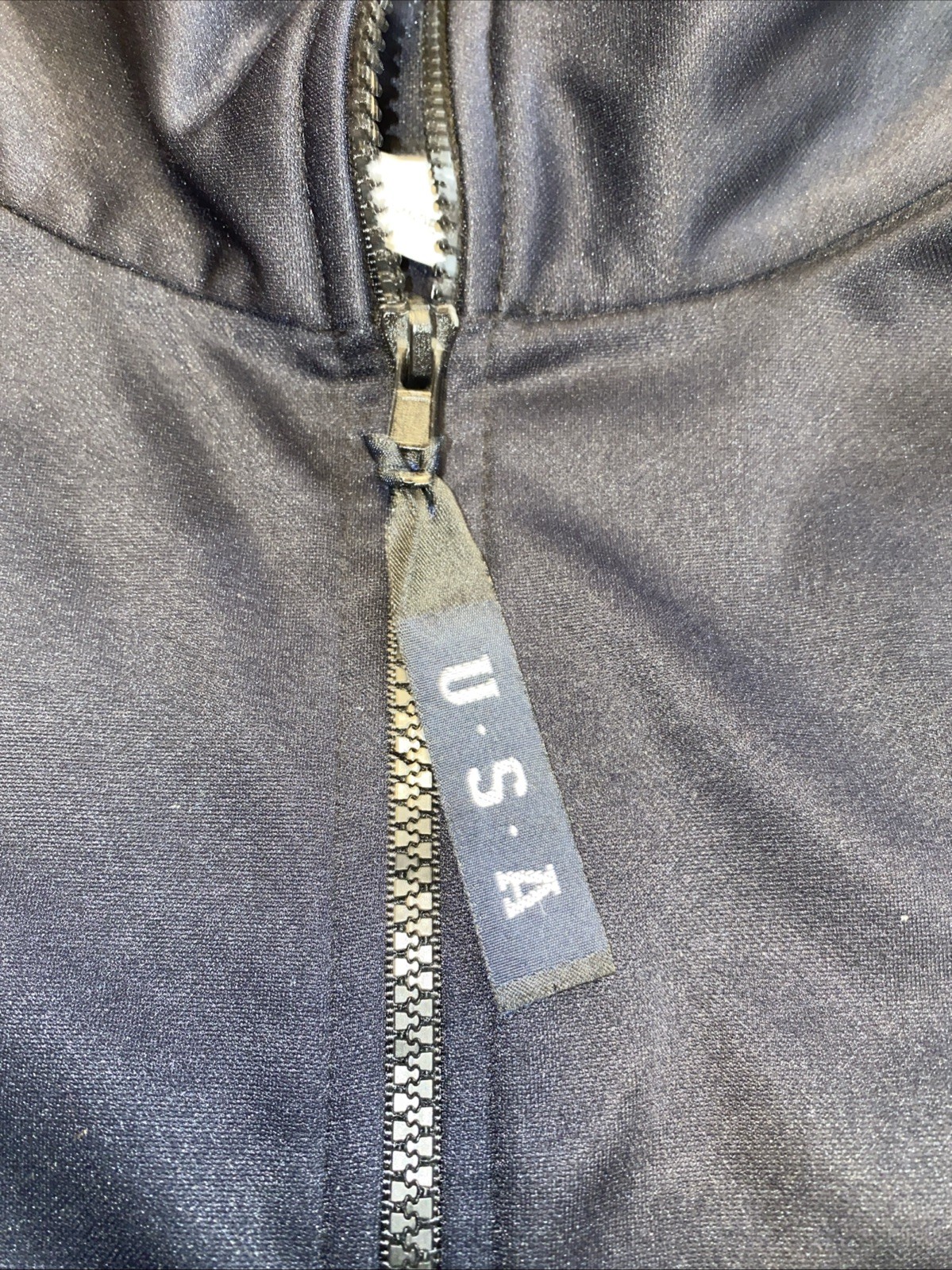 United States Olympic Committee Warm Up Track Jacket Size L Zip Up Team USA