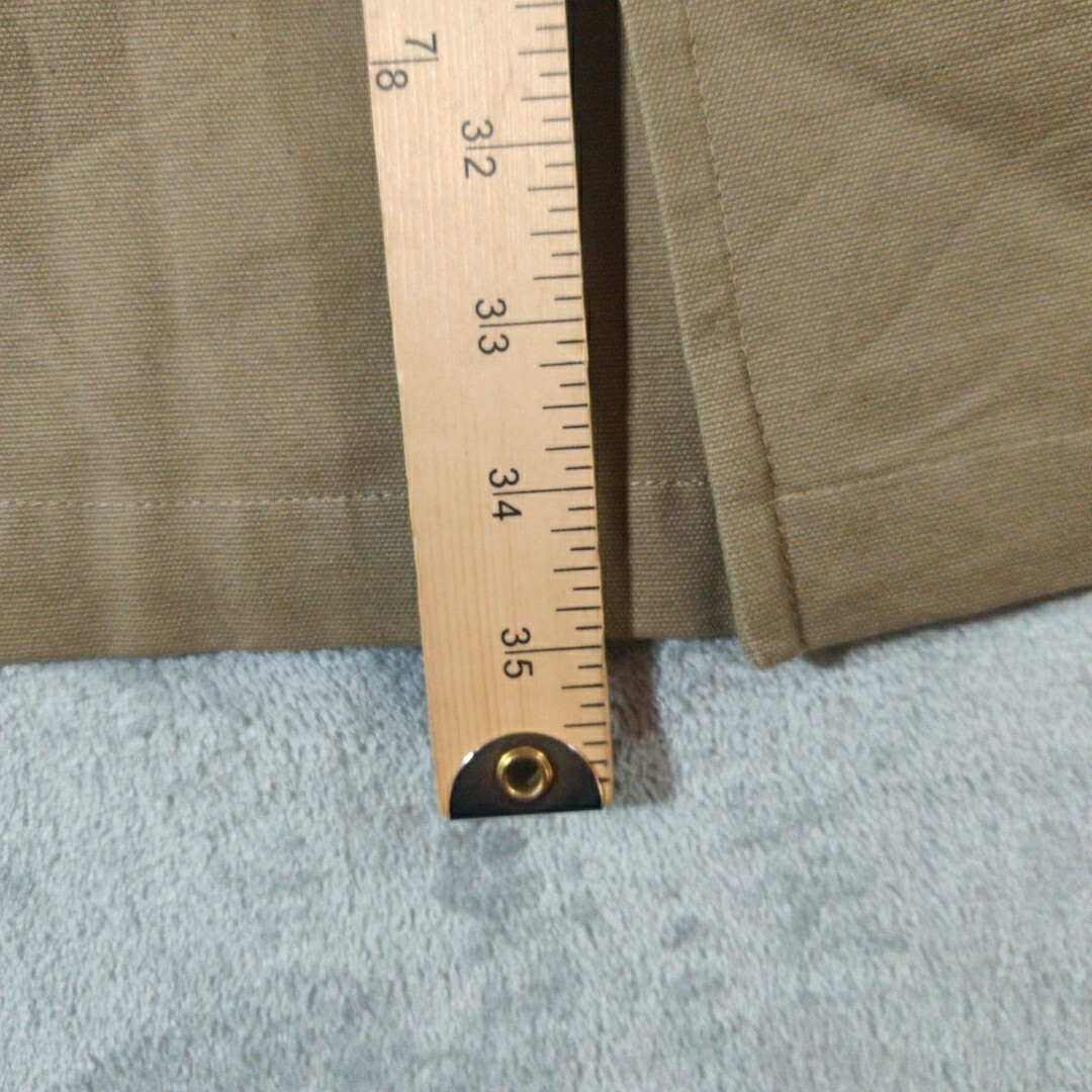 Nautica Trench Coat Mens 42R Tan With Gray Wool Collar Gormcore