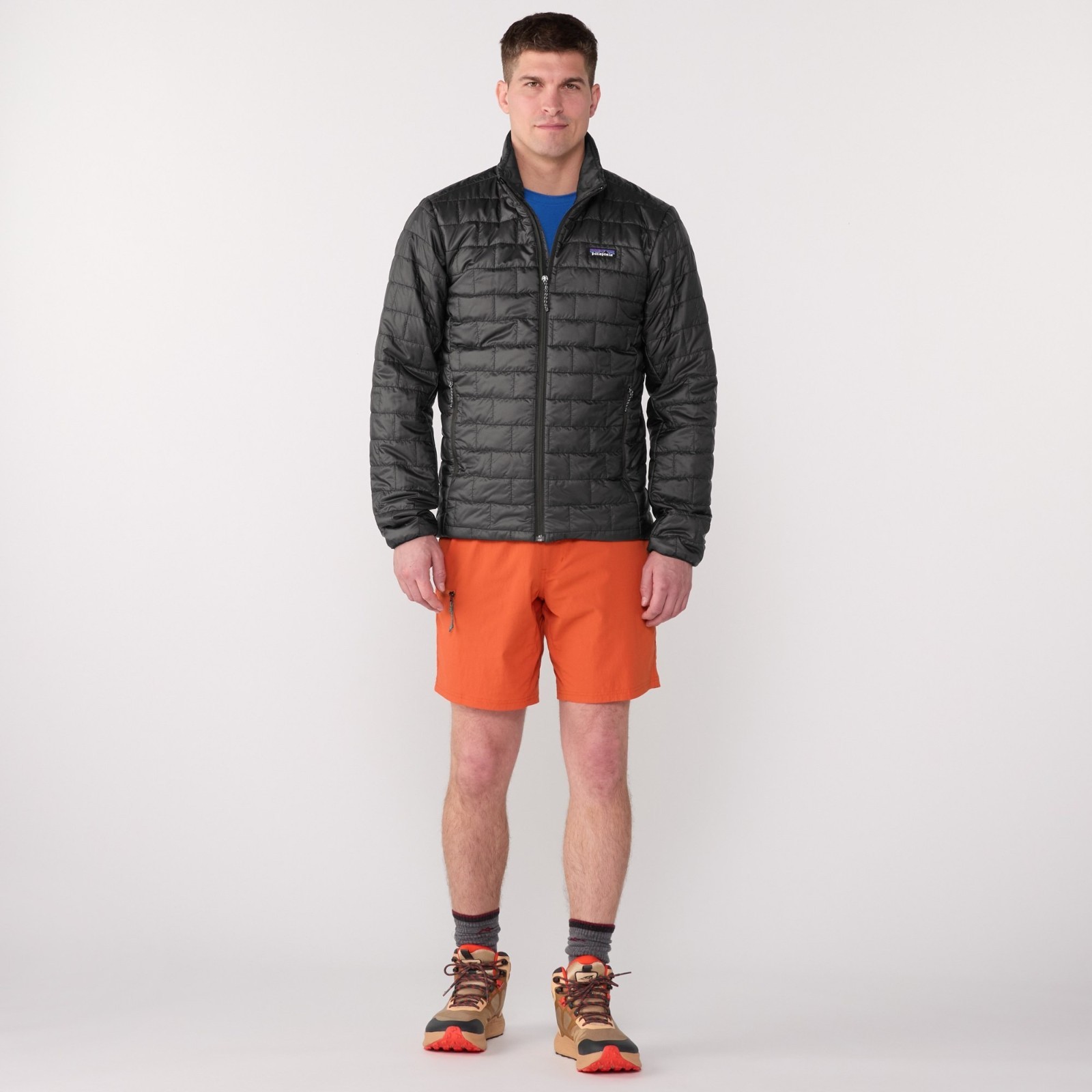 Patagoni Mens Nano Puff Insulated Jacket Lightweight Black NEW
