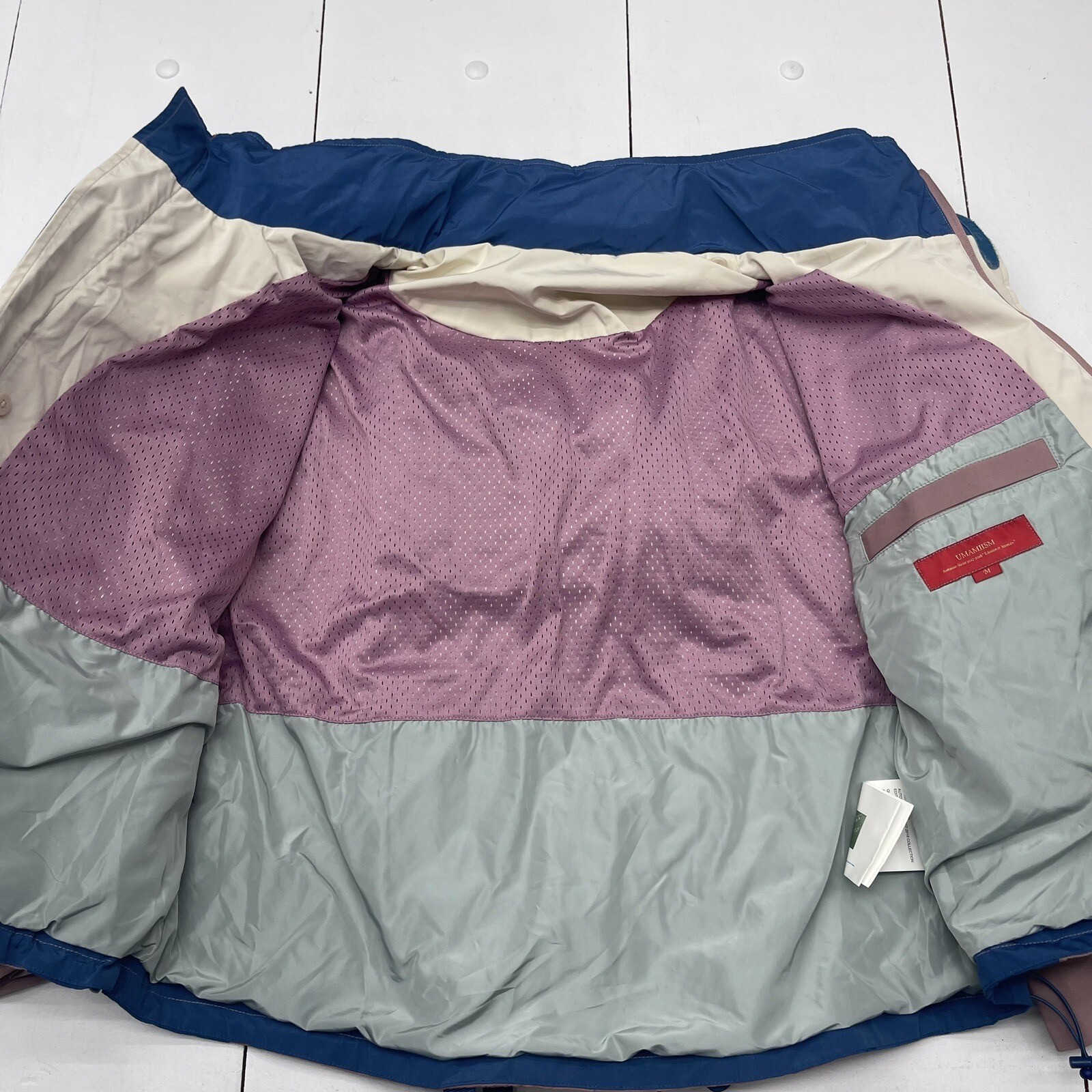 Umamiism Automne Hiver Hypewear Pink Parachute Bondage Jacket Mens Size M *