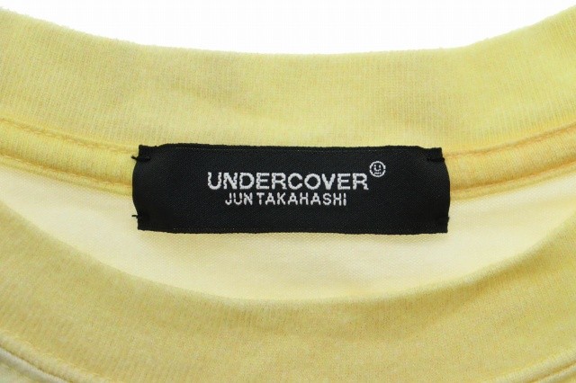 Undercover 21AW Oil Painting Yellow Short Sleeve T-Shirt M Size AB