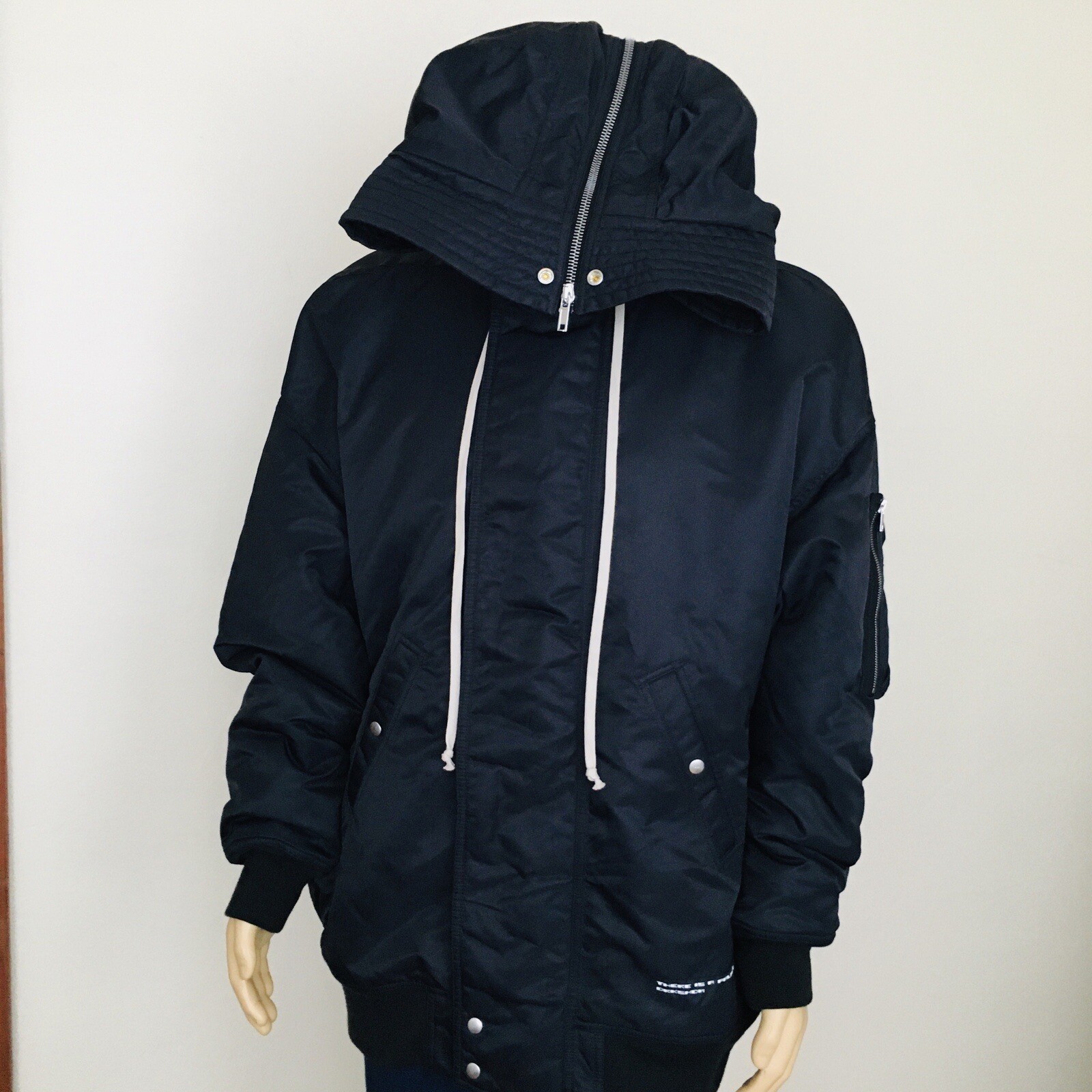 Rick Owens Drkshdw Long Bomber Jacket Men’s Size XL – DU02C5765
