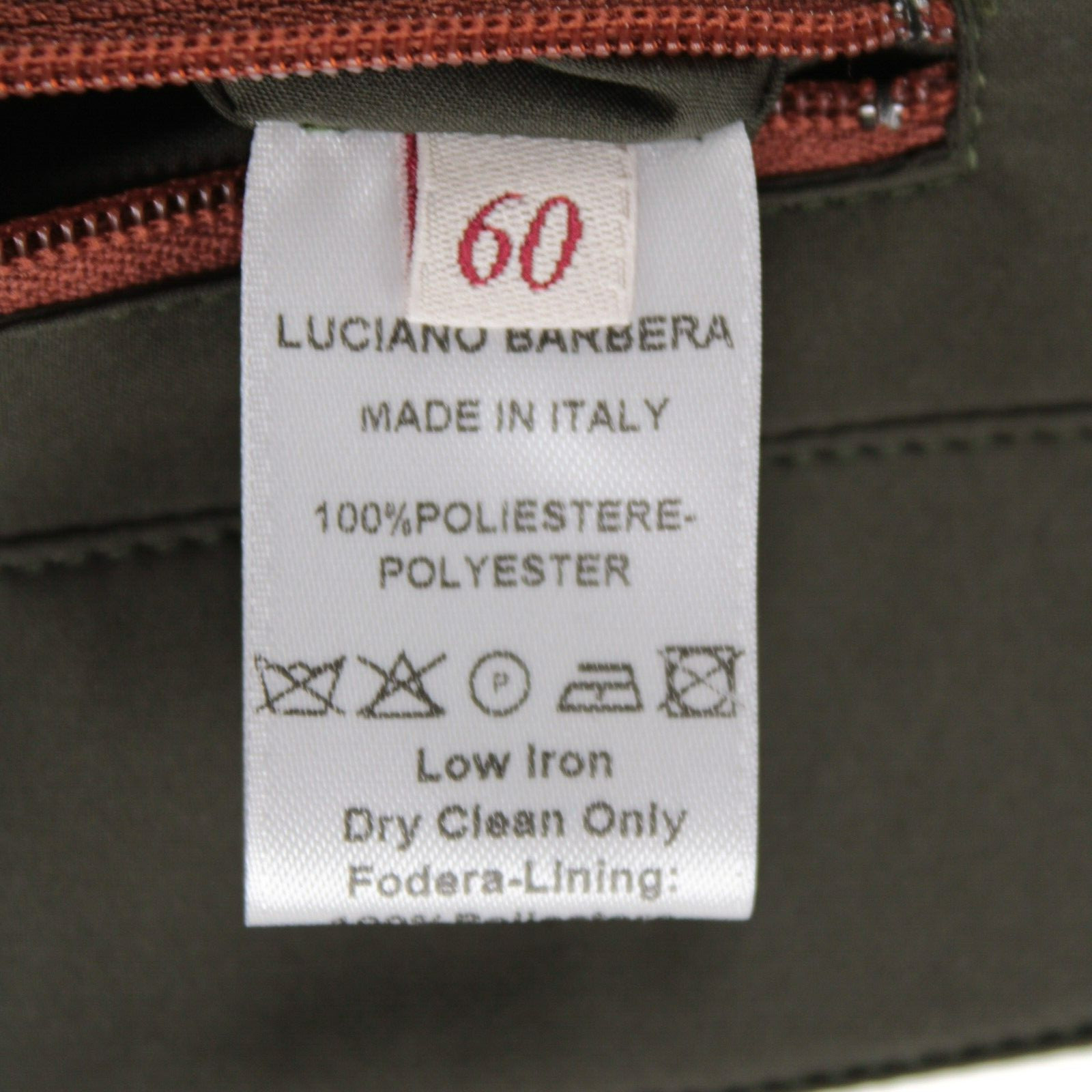 Luciano Barbera NWT Down Mixed Media Jacket Size 60 (4XL US) In Solid Green