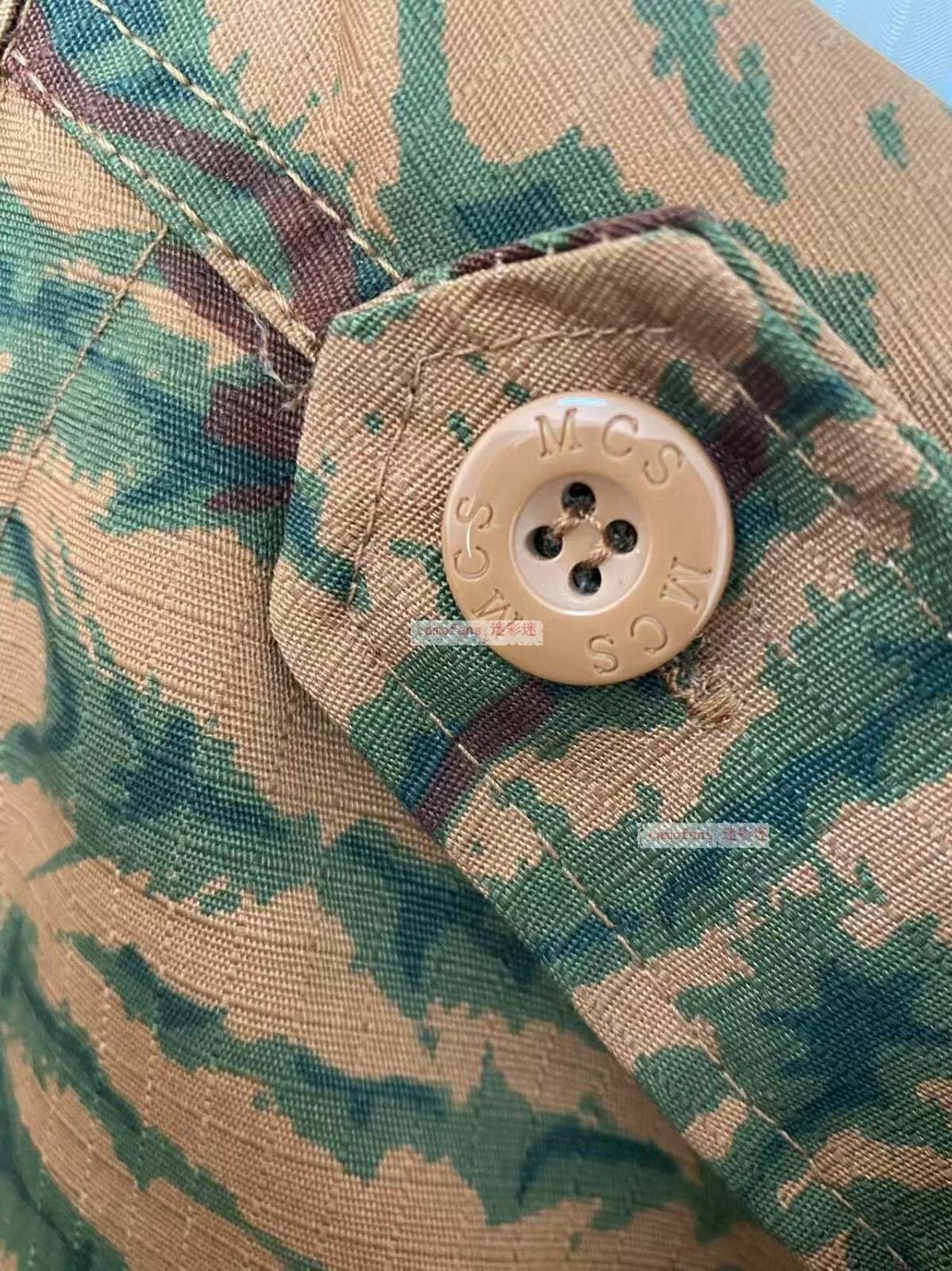 Rare Original Africa Burkina Faso Army Orange Tiger Stripe Camouflage Uniforms