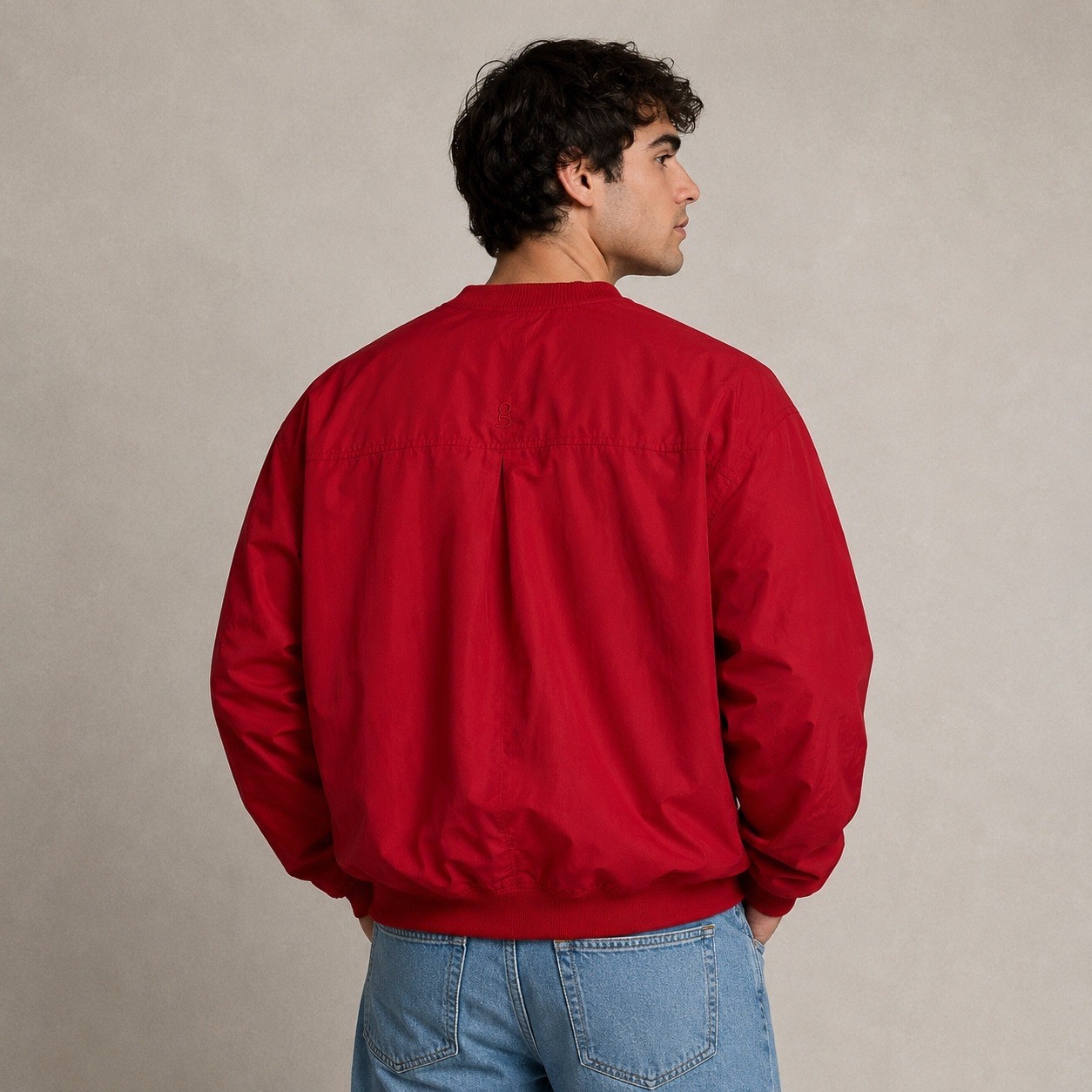 Vintage 2003 Gear For Sports Jacket Mens XL Red NCAA College World Series Y2K