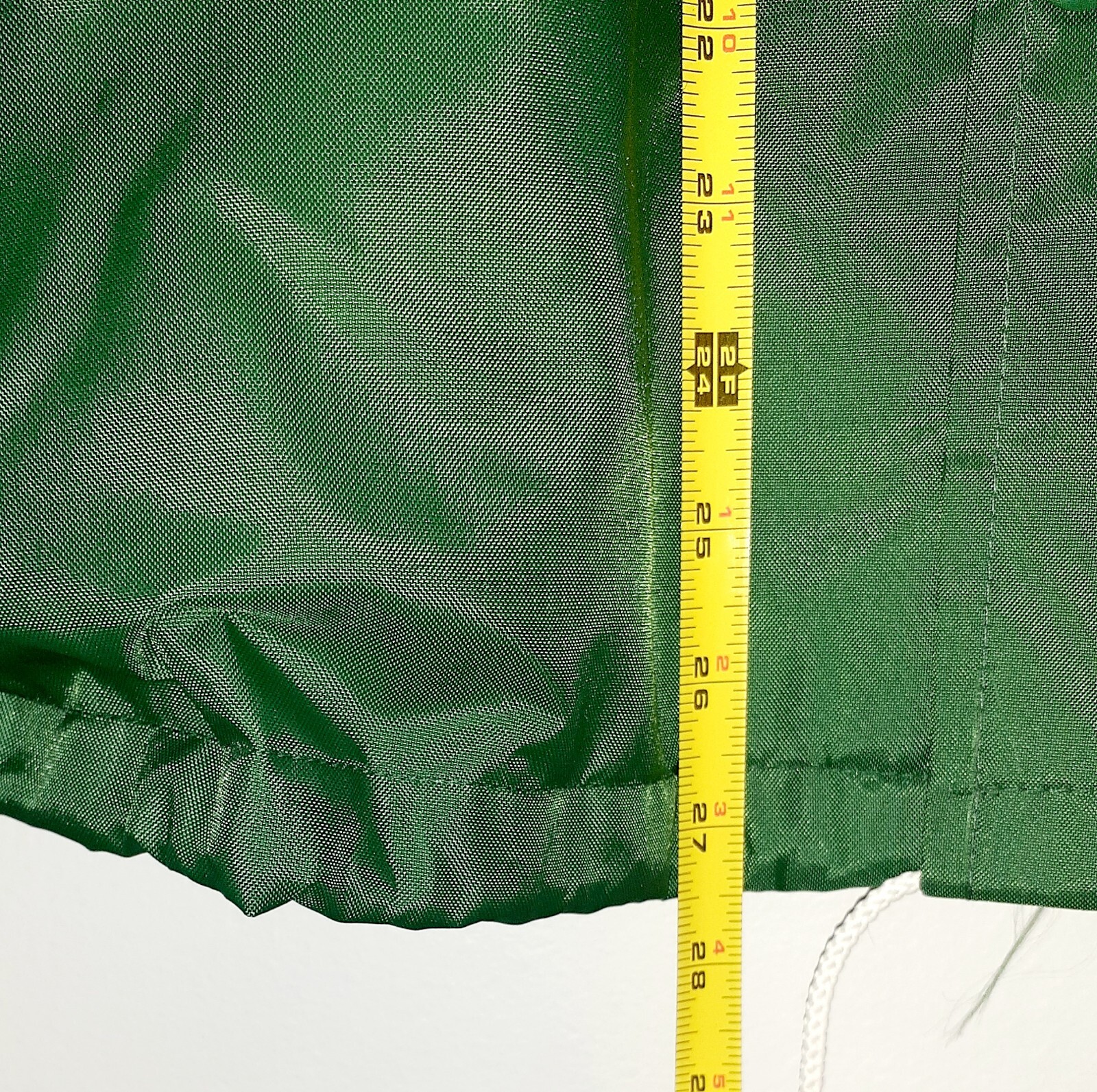 Vintage Porter Paint Button Up w/Drawstring West Ark Windbreaker Jacket Size Sm