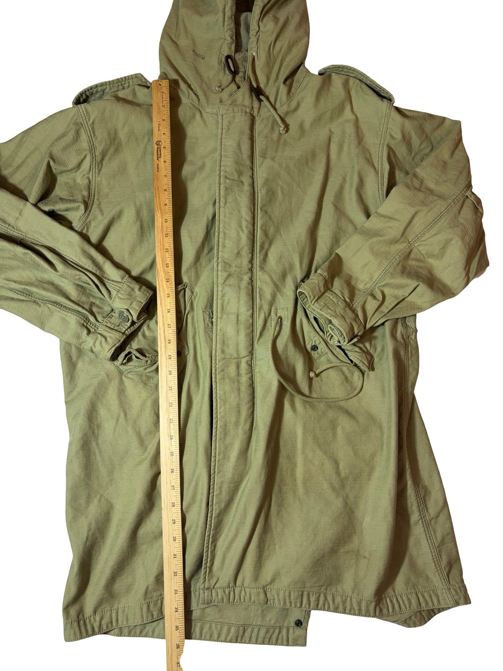 Denim & Supply Ralph Lauren M51 Shoot Nothing Graphic Fishtail Parka L