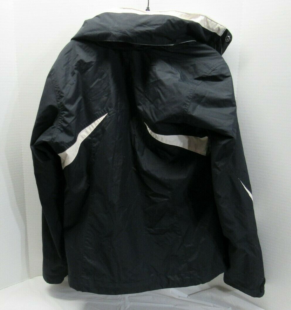 COLUMBIA SPORTWEAR COMPANY MENS BLACK INTERCHANGE JACKET 1 PIECE SIZE SMALL