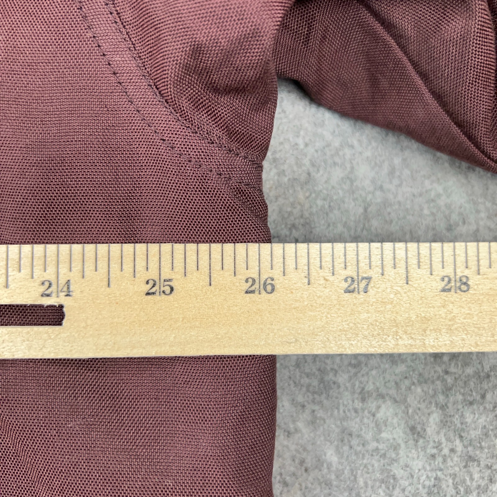 VTG Nike ACG Jacket Mens Large Burgundy Zip Pullover Nylon Fleece Lined Outdoors