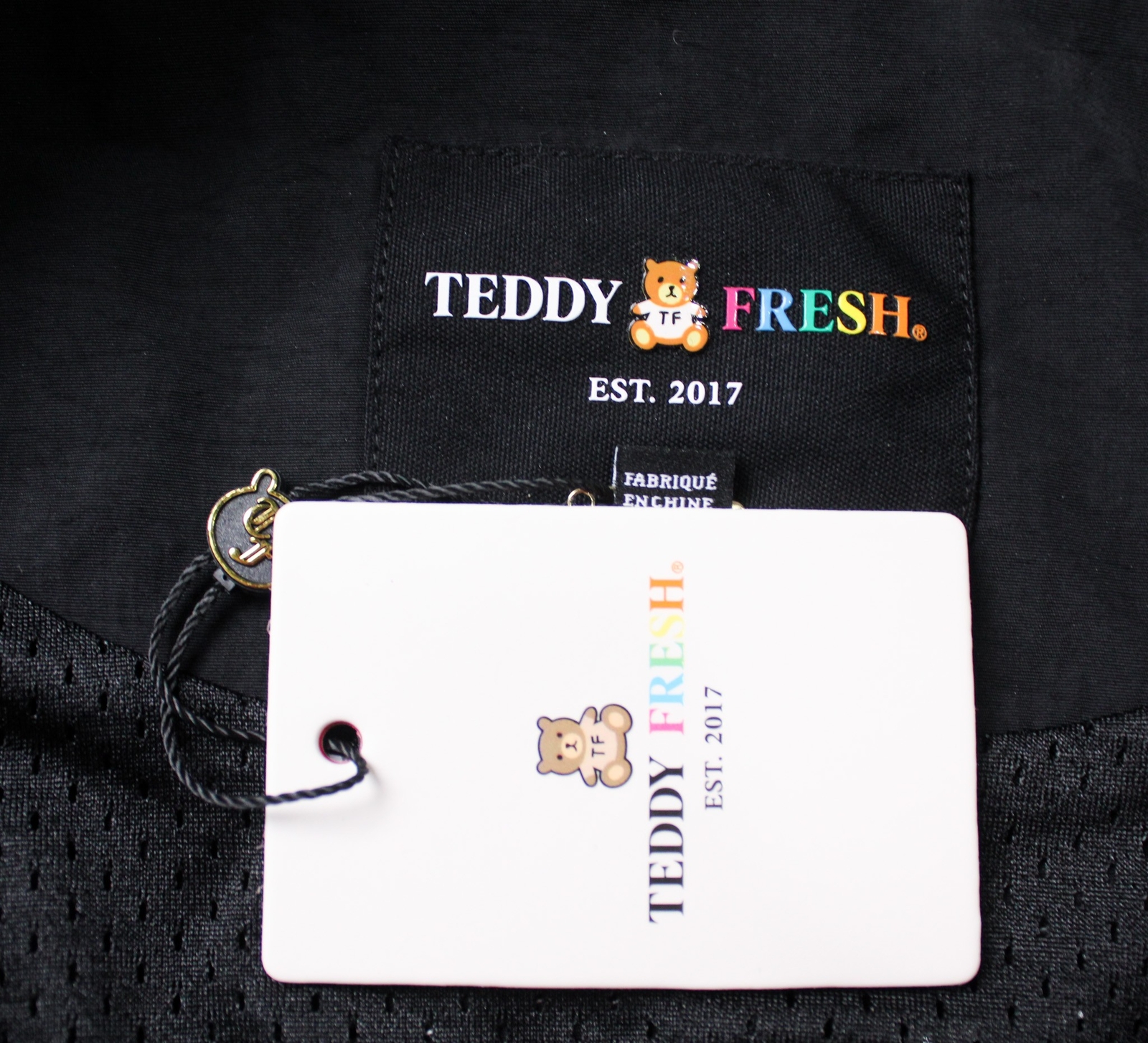 Teddy Fresh Unisex Adults’ Silver Panel Track Jacket NC3 Multi Size XS/S NWT