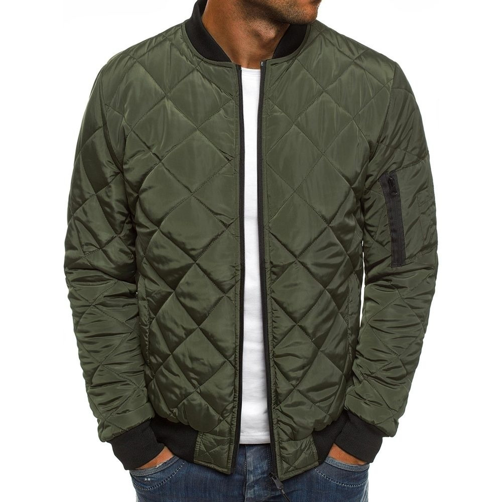 New Fashionable Men’s Winter Jacket Coat Warm Outerwear Casual With Zipper