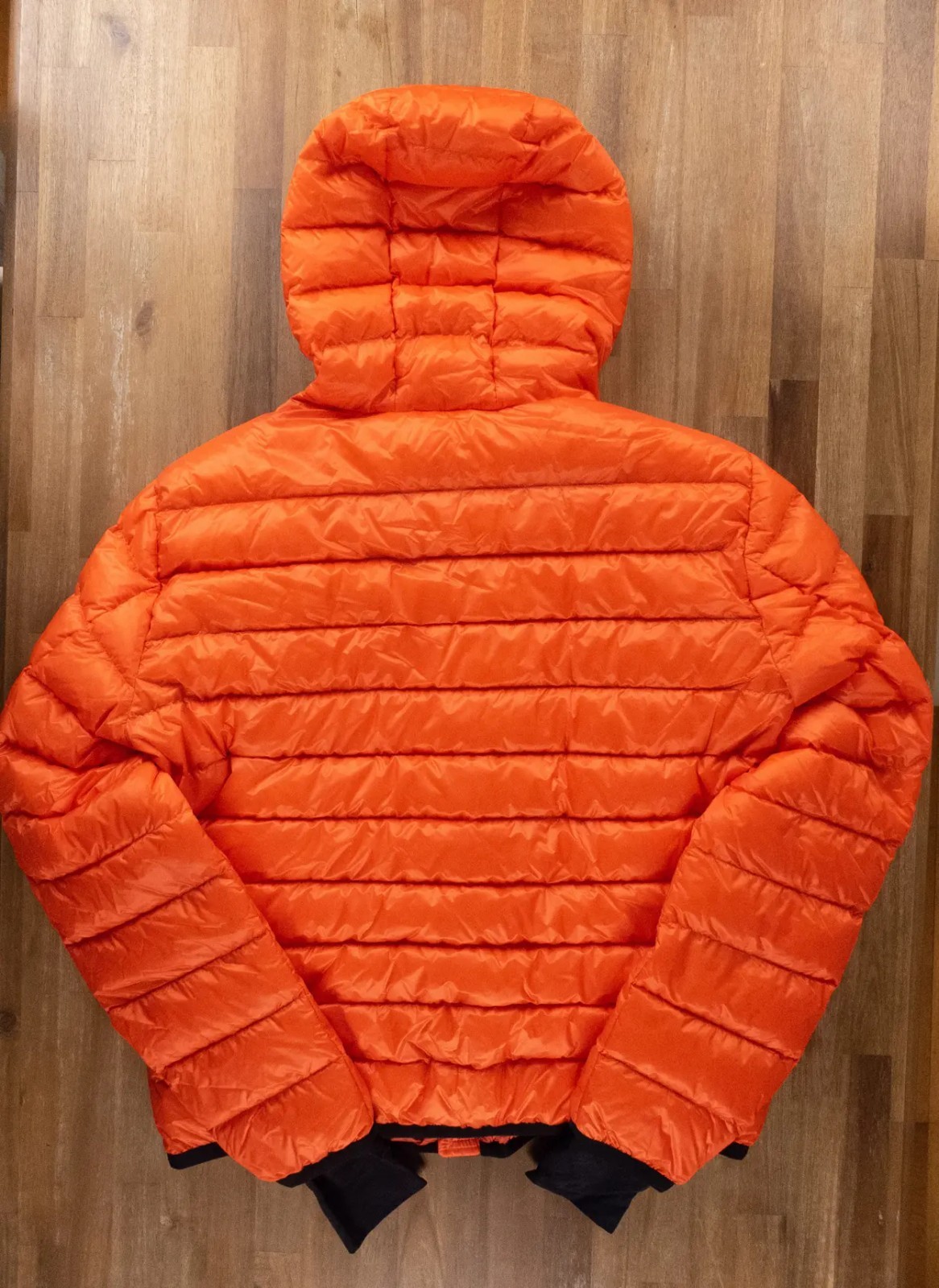 MONCLER Grenoble Kavik orange down puffer jacket Size 3XL / 6 authentic NWT