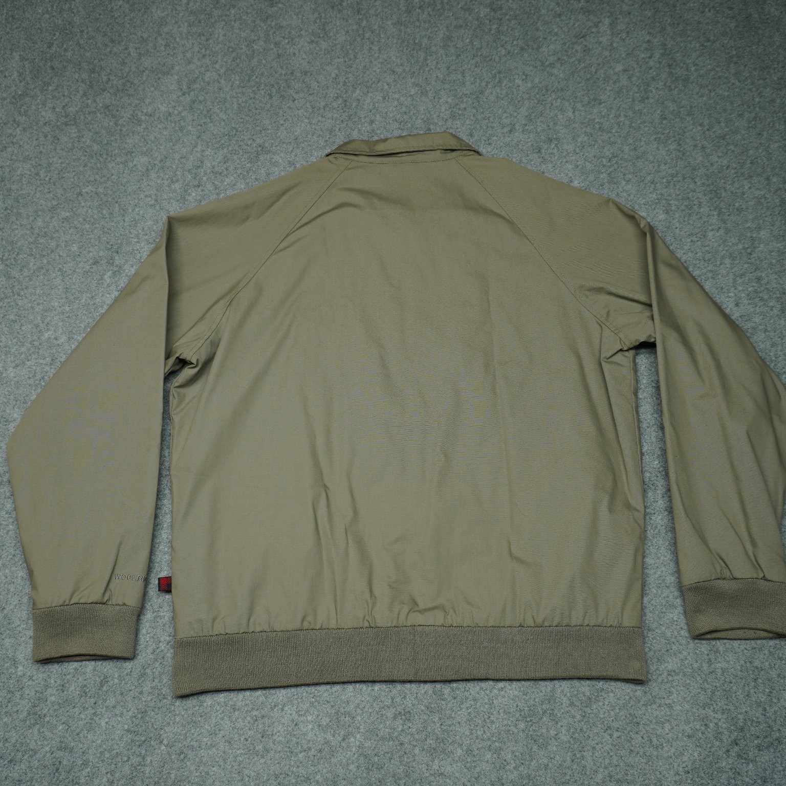 Woolrich Men’s Jacket Large Shale Cotton Polyester Blend Casual