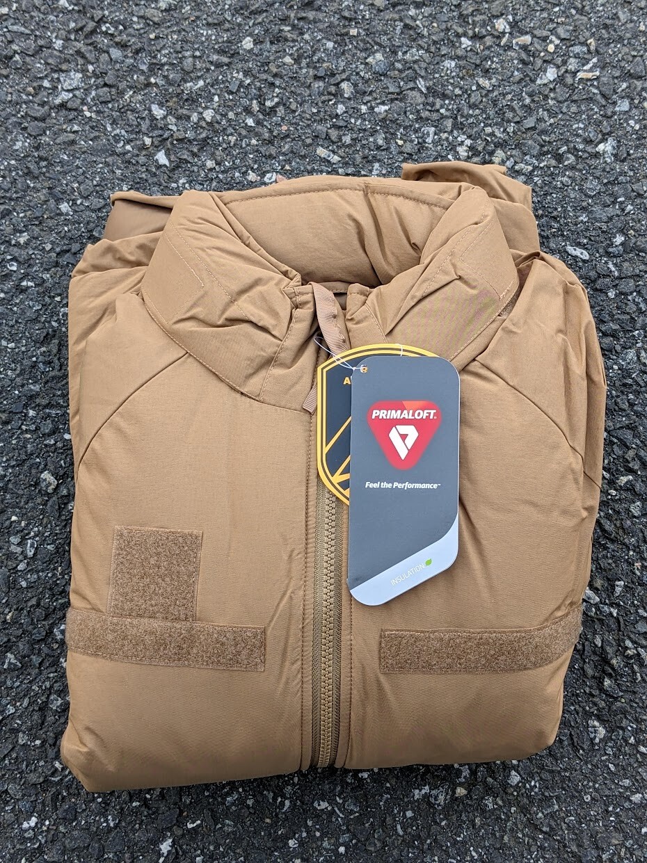 Gen 3 Level 7 PCU ECW PrimaLoft Cold Weather Coyote Parka Jacket RUN BIG