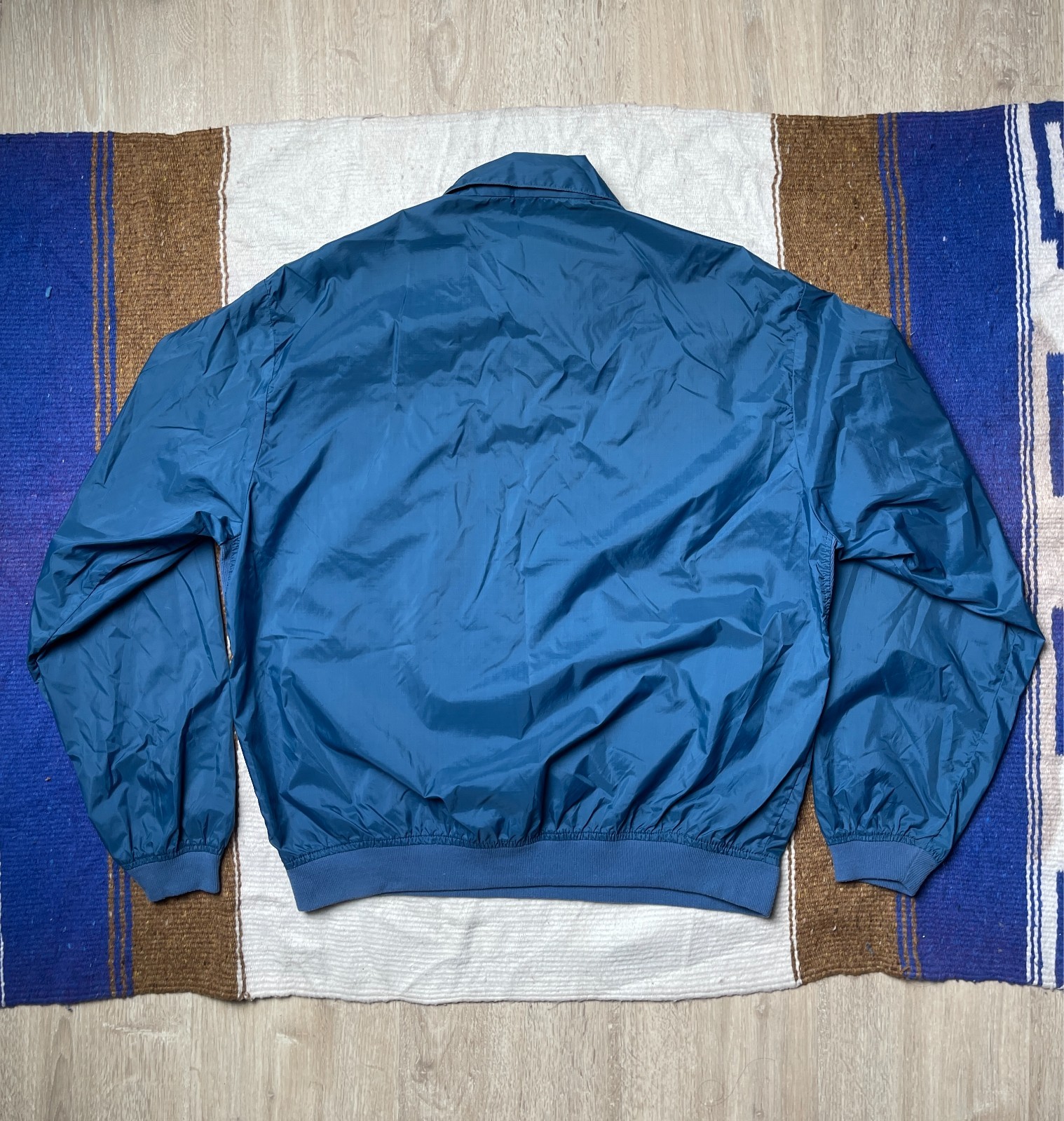 Vintage 80s McGREGOR Nylon Anorak L.P.G. Shirt Size Medium