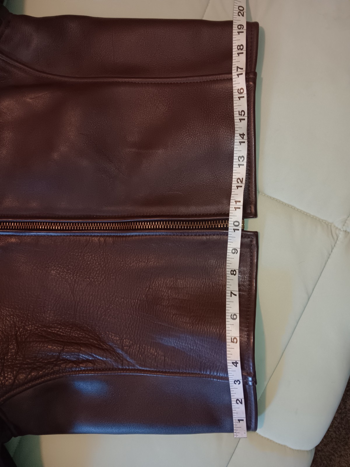 Vanson Comet Cafe Racer Leather Jacket, Size 42, Made In USA, Brown