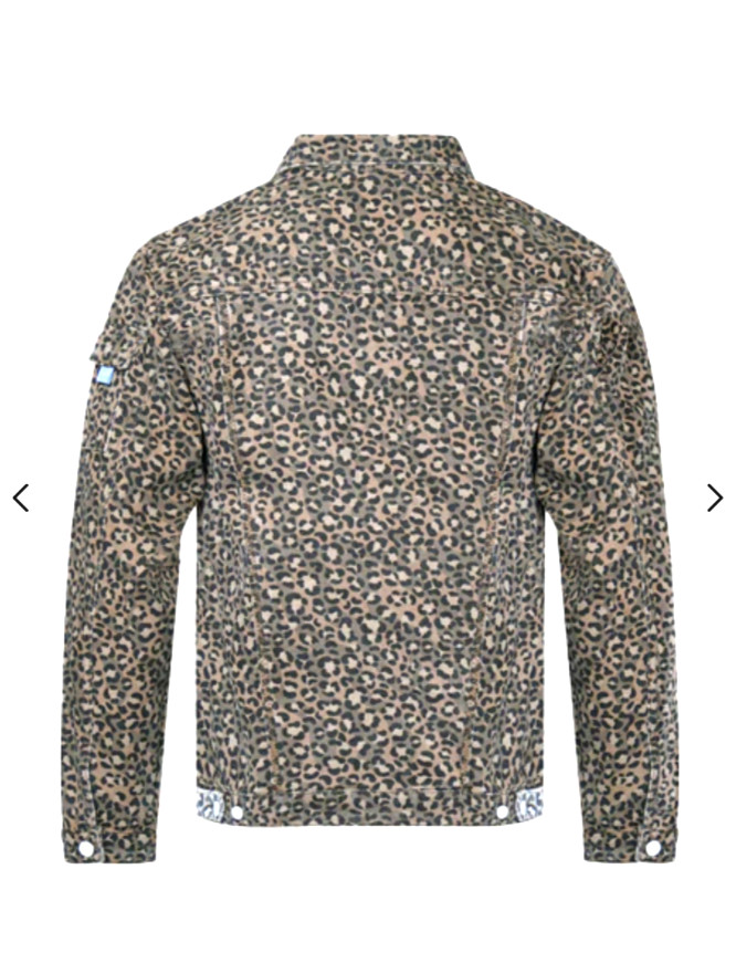 Animal print Jacket Hideout Clothing Co. Size L Men’s «Frosty Tropics» NWT