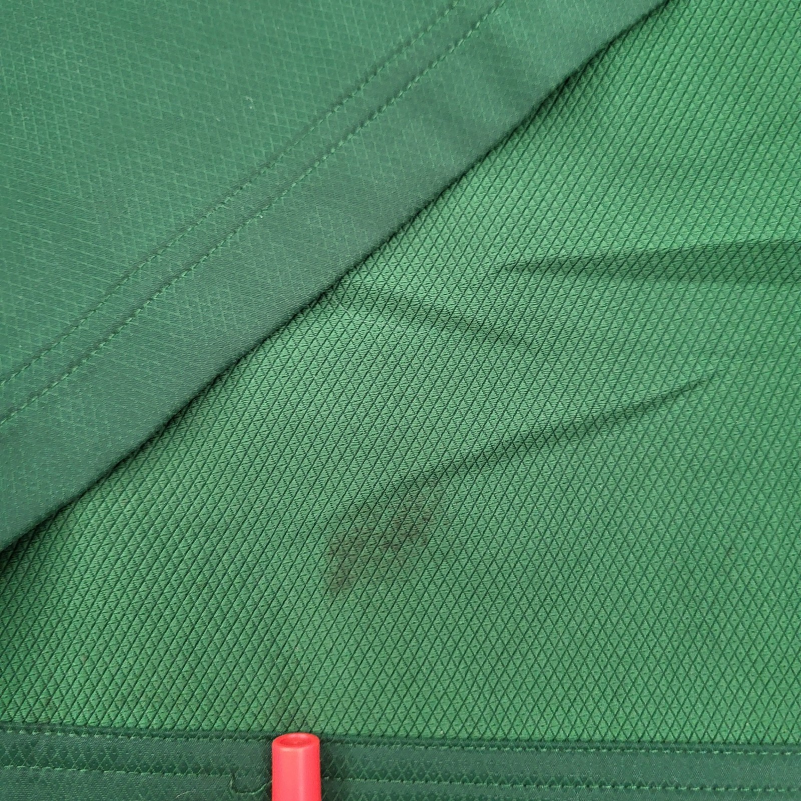 Under Armour All Season Gear Jacket Mens Large Green Windbreaker Full Zip Pocket