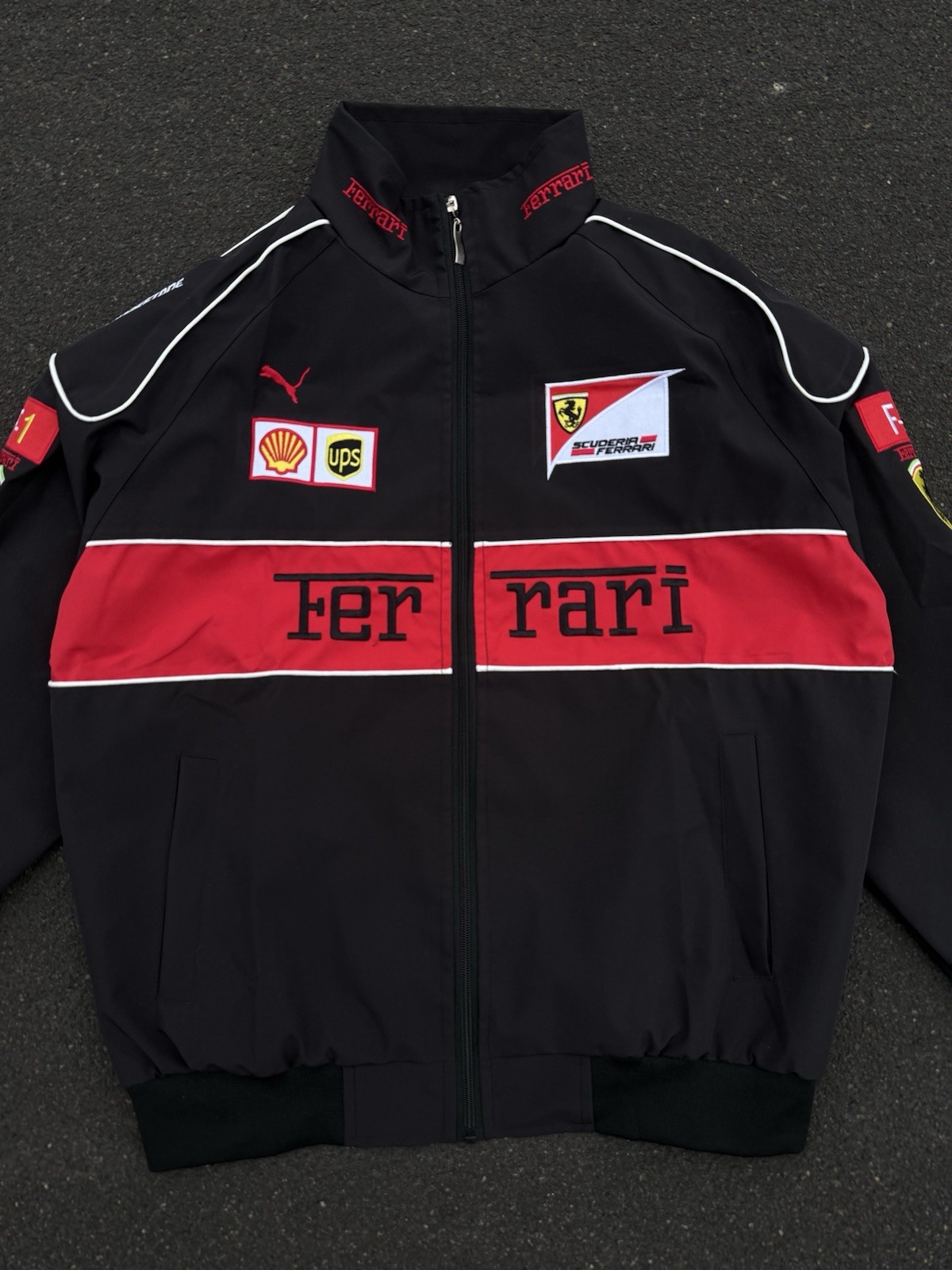 Ferrari F1 Vintage Racing Unisex Streetwear Jacket
