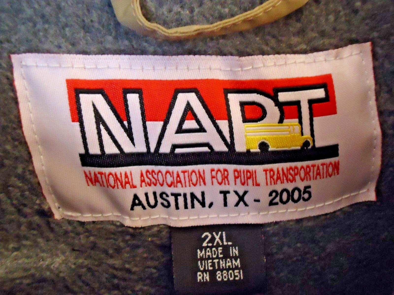 Mens » NOS » International N.A.P.T. Beige & Black Size 2 XL Wind Breaker Jacket