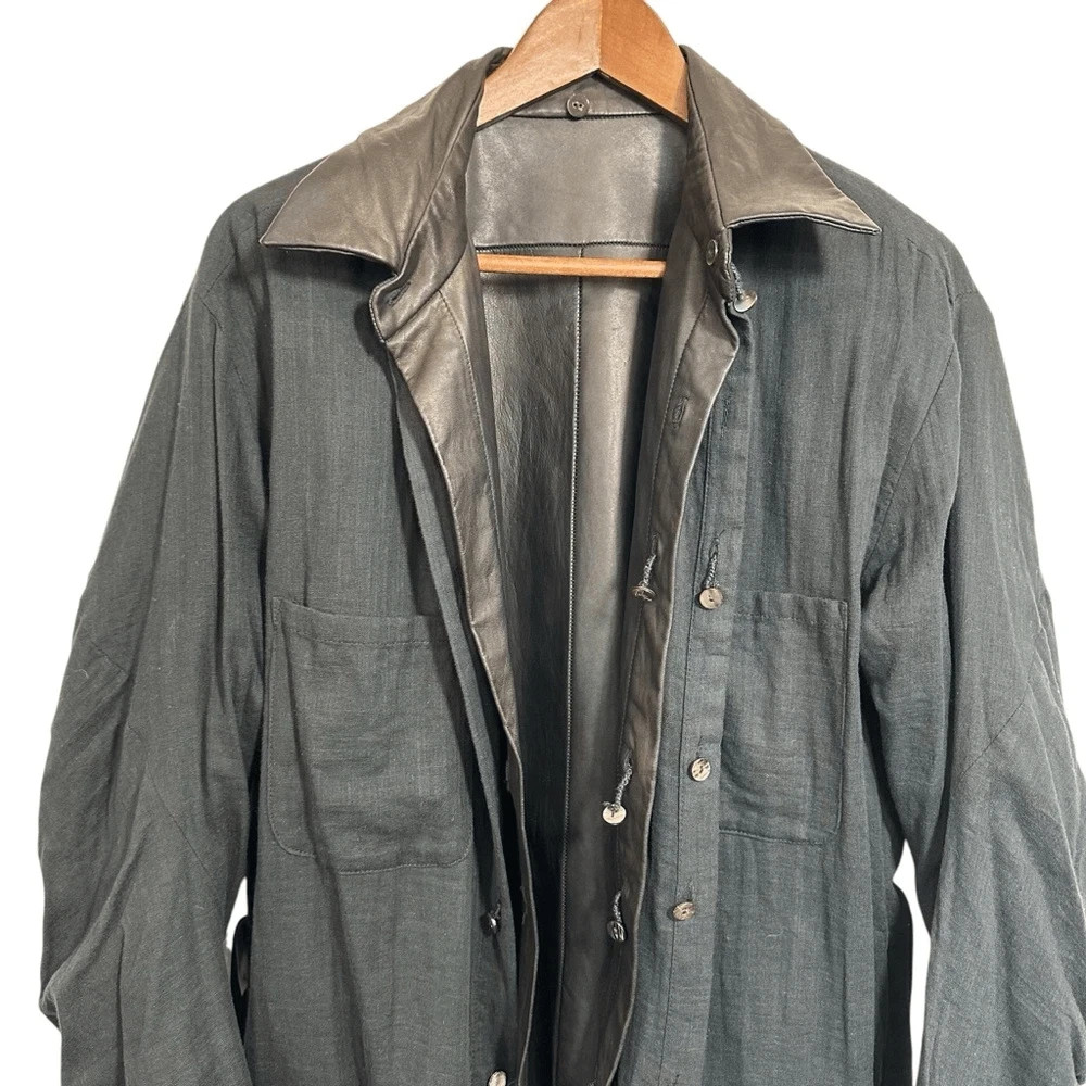 No, No, Yes The Leather Tailor Laboratory Double Sided Coat (READ DESCRIP)