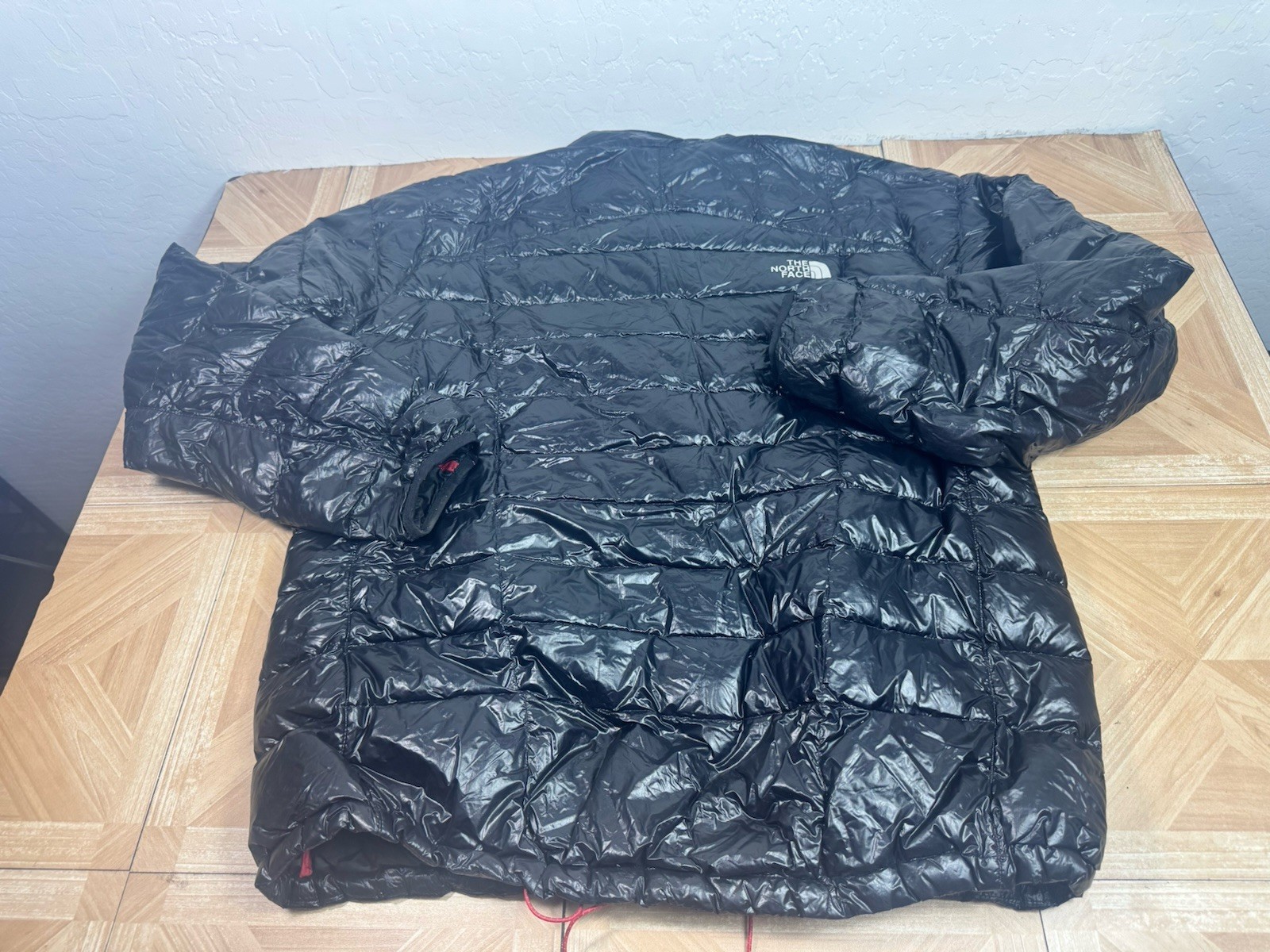 The North Face Pertex Summit Series 800 Down Puffer Jacket Black Mens XXL