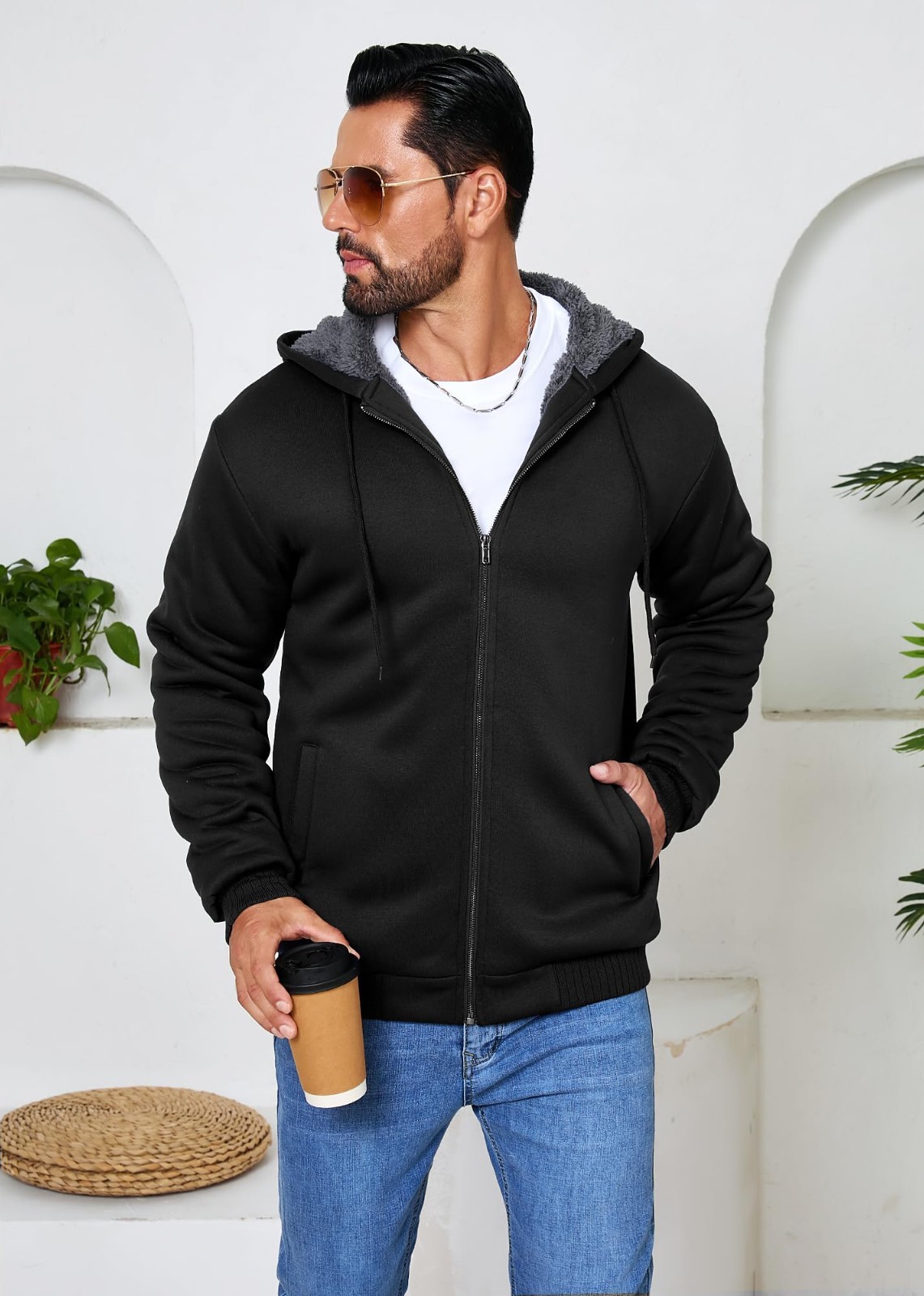 Chamarras De Hombre De Invierno Para El Frio Comoda Calidad Tamaño NUEVO 2025