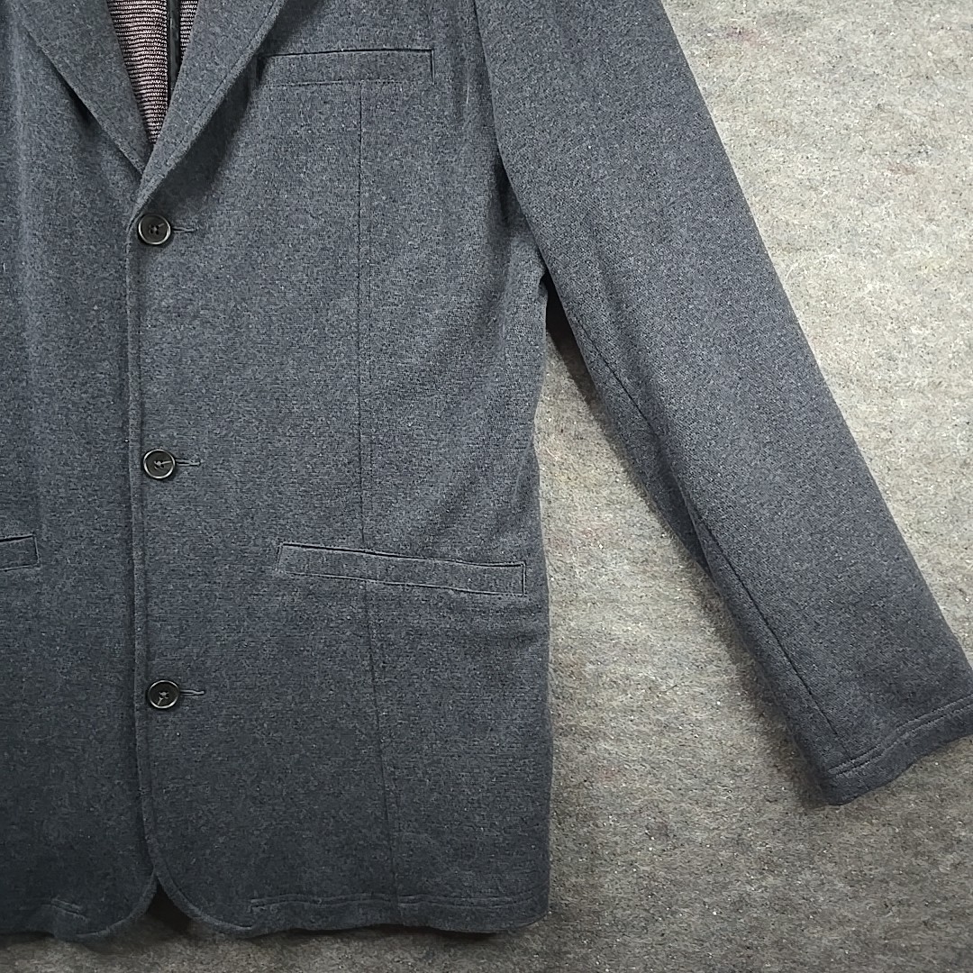 ExOfficio Marco Sport Coat Jacket Gray 3 Button A712 Cotton/Poly/Spandex