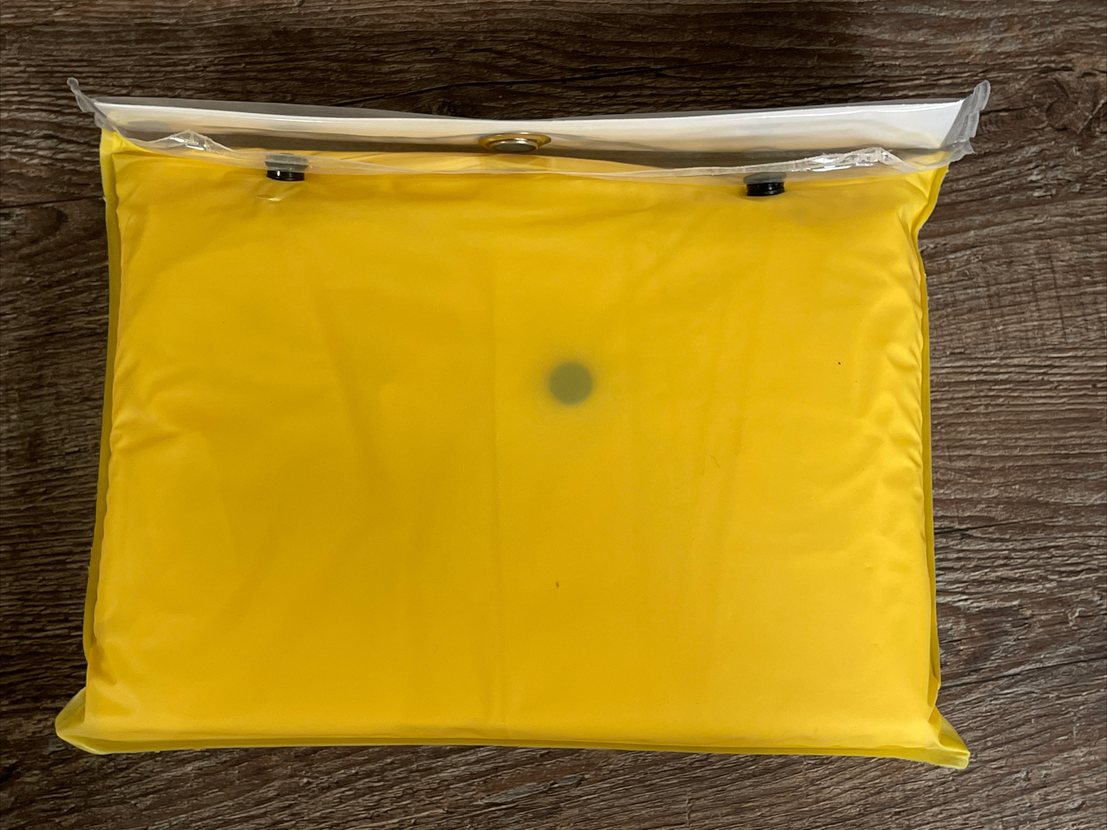 Safety Works 2-Piece Yellow EVA Rain Suit Drawstring Hood Size X-Large New