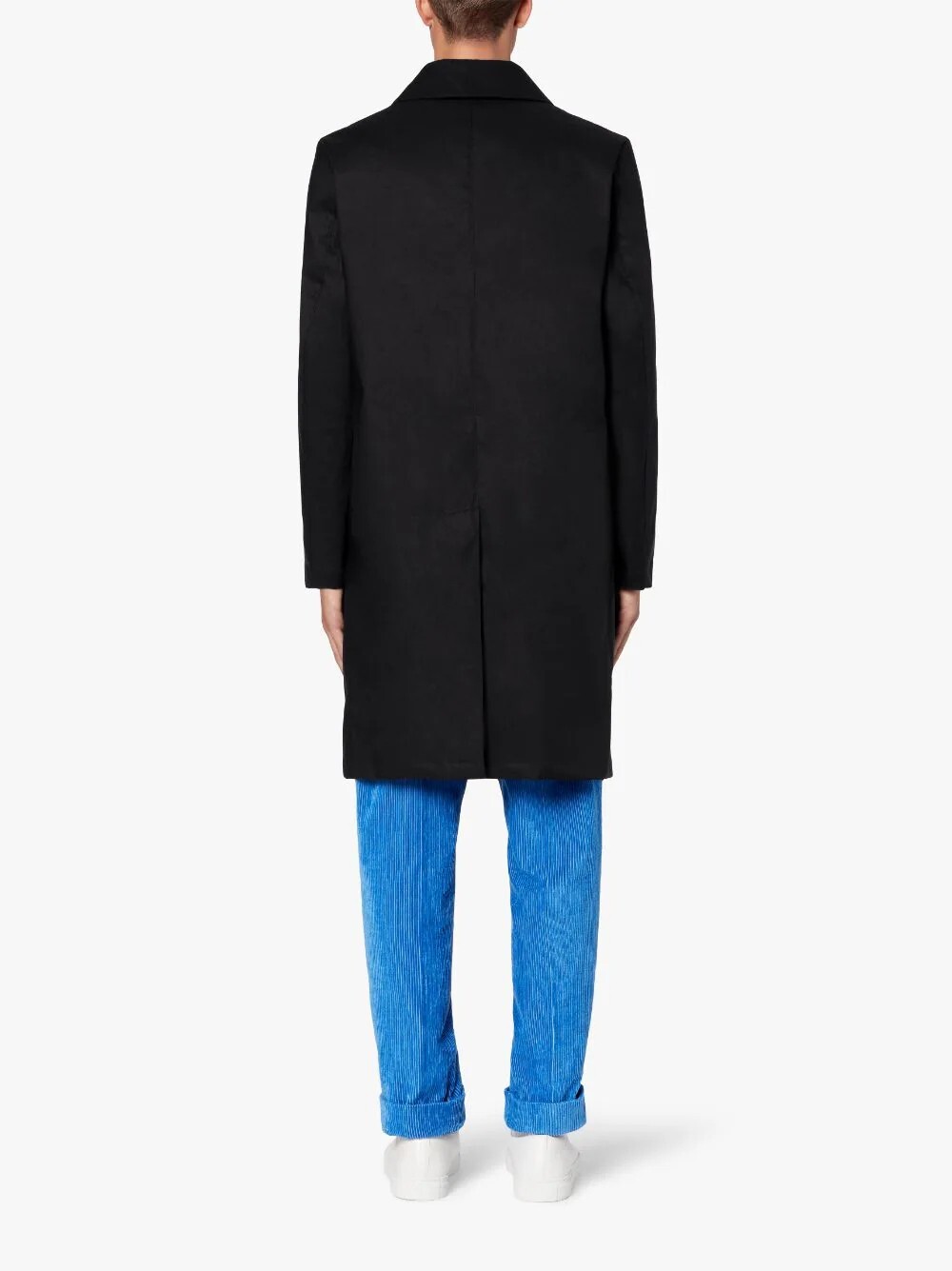 (NO CUSTOMS TAX) MACKINTOSH Manchester black regular fit cotton coat 38 / Medium