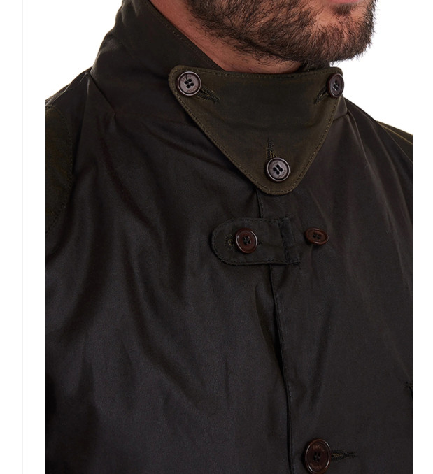 Sage ~Crafted in the UK~Barbour Classic BEDALE Waxed Jacket MSRP$495 British LUX
