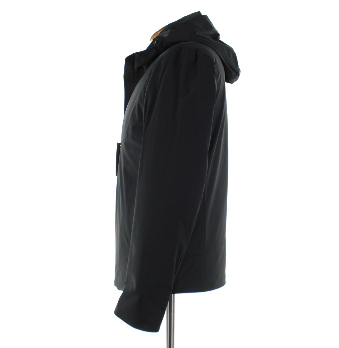 Cardinal of Canada NWD Nylon Blend Hooded Jacket Size Large US In Solid Black