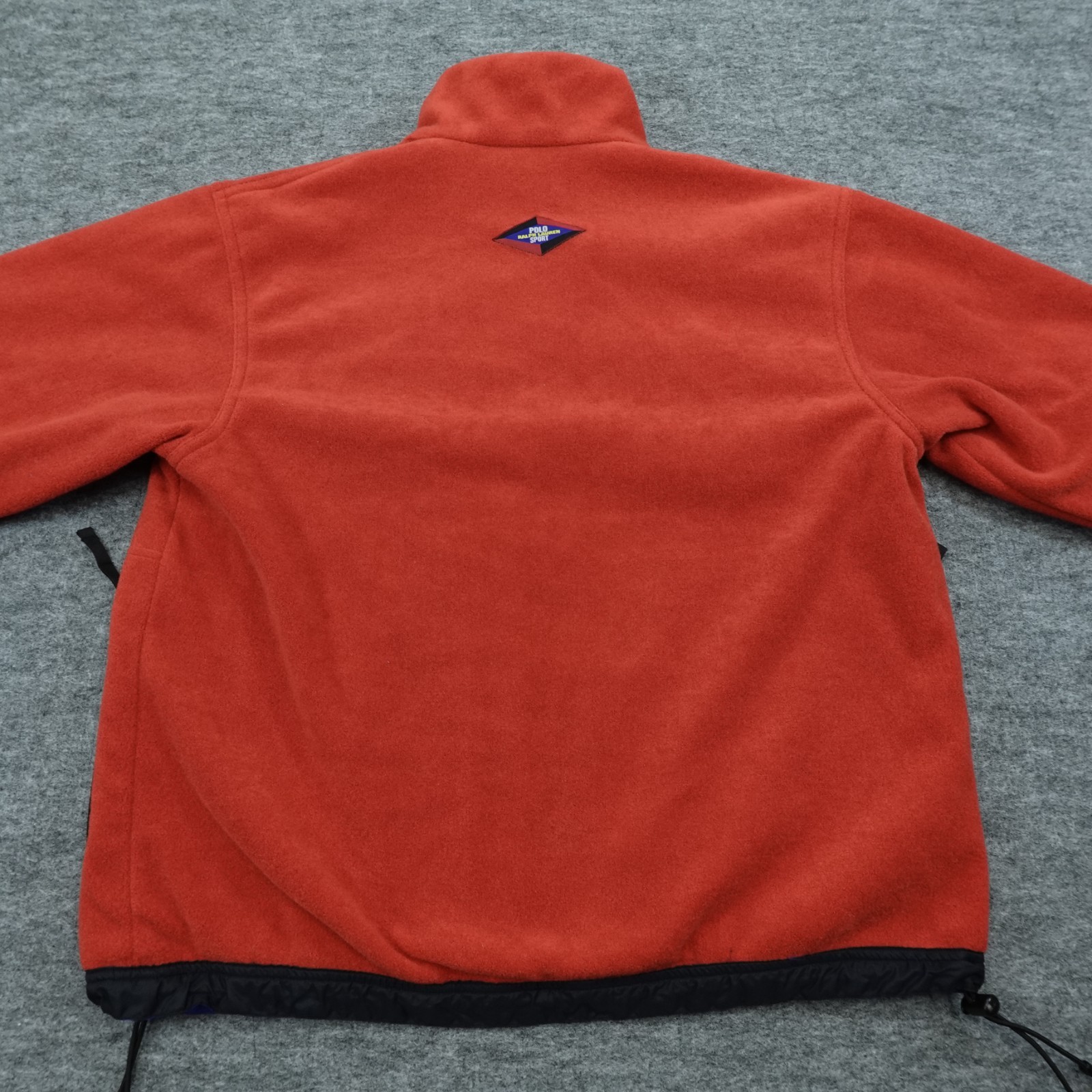 Vintage Polo Sport Ralph Lauren Jacket Mens Medium Reversible Fleece Nylon 90s