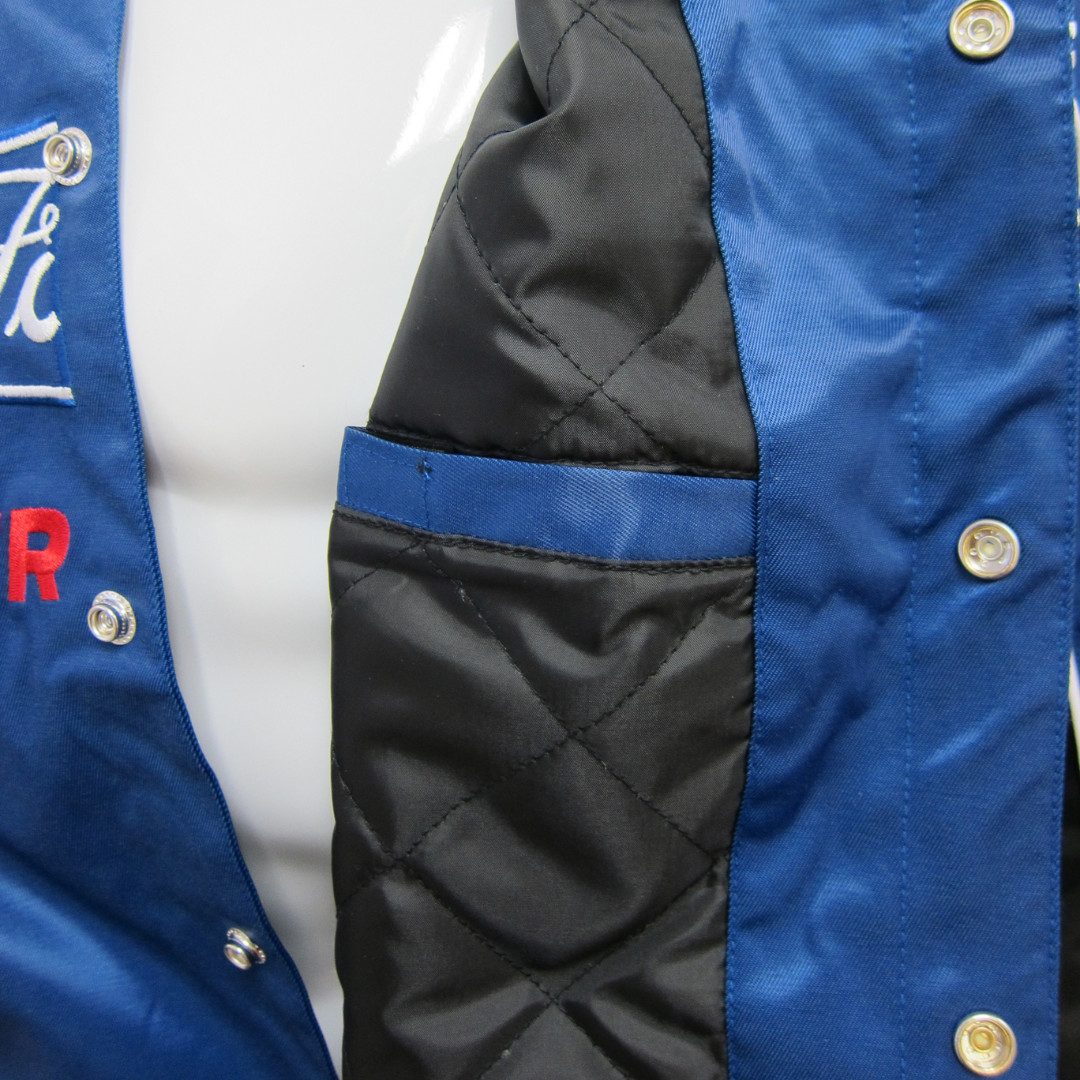 Ford Performance Blue Automotive Racing Windbreaker Jacket Official Licensed