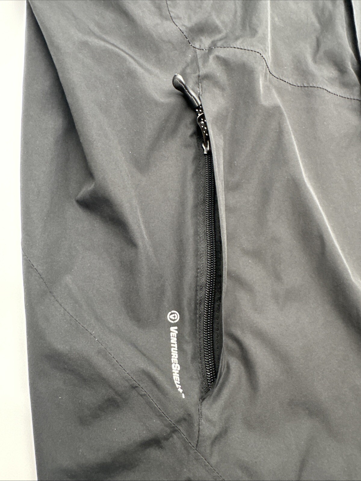 C9 Champions Windbreaker Men Medium Black Solid Drawstring ..#19889