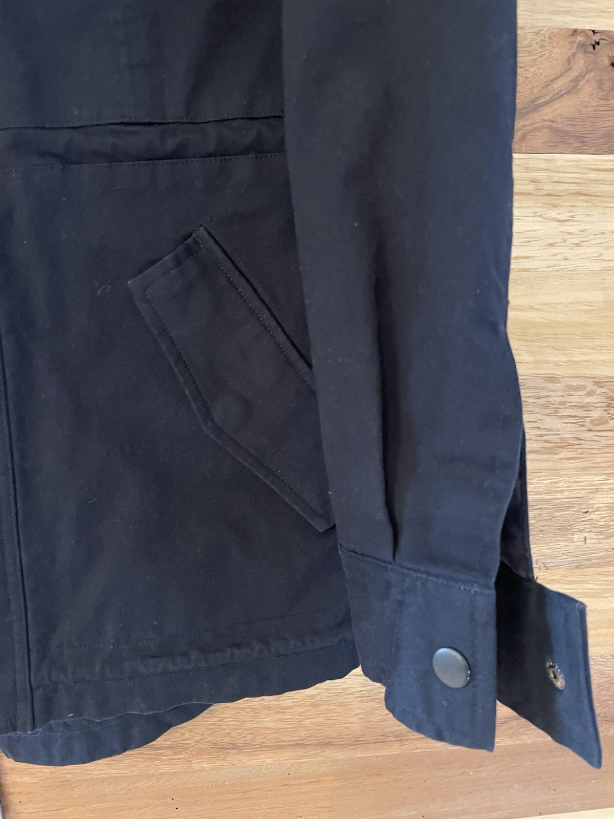 ZAK Los Angeles Mens Lightweight Navy Blue Denim Jacket- Size Small
