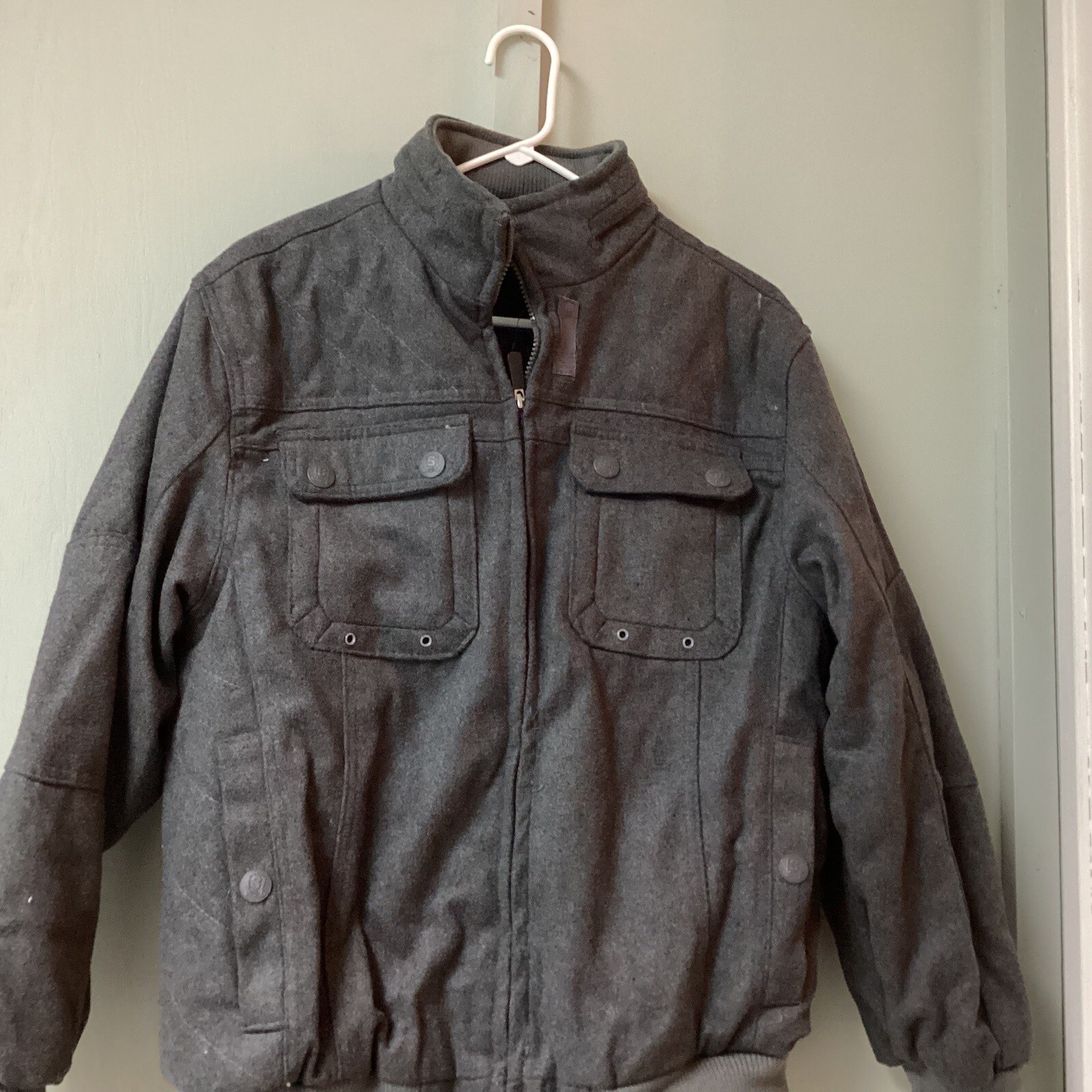 Sportier Jacket 1957 All Season Weather Tech Division Collection Sz Large Gray