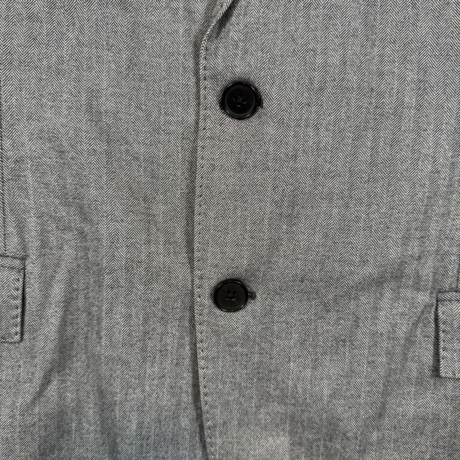 Brooks Brothers Red Fleece 42R Sport Coat Blazer Gray Herringbone Two Button