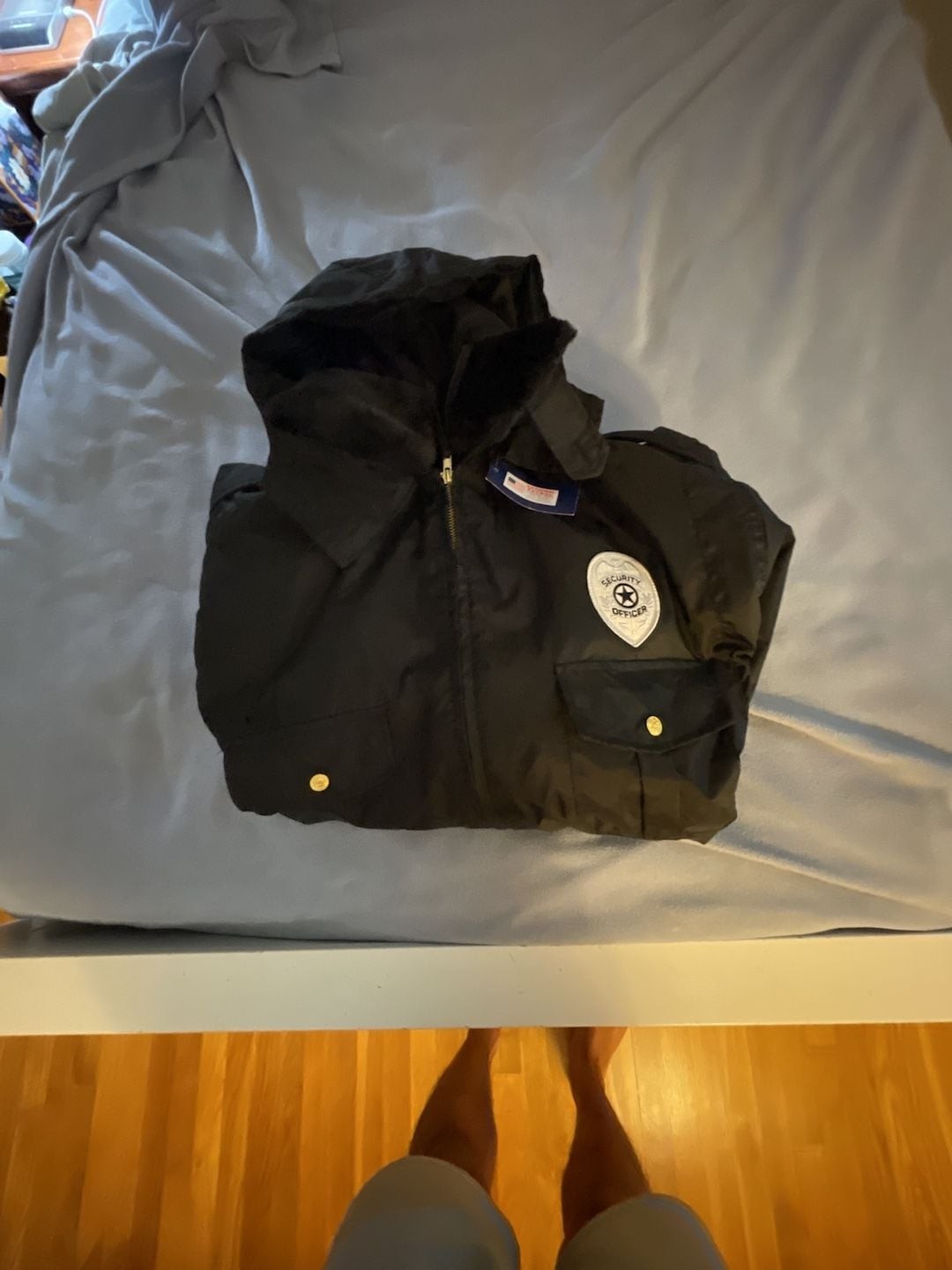 Gold Series Security Officer 3 Season Windbreaker Bomber Jacket